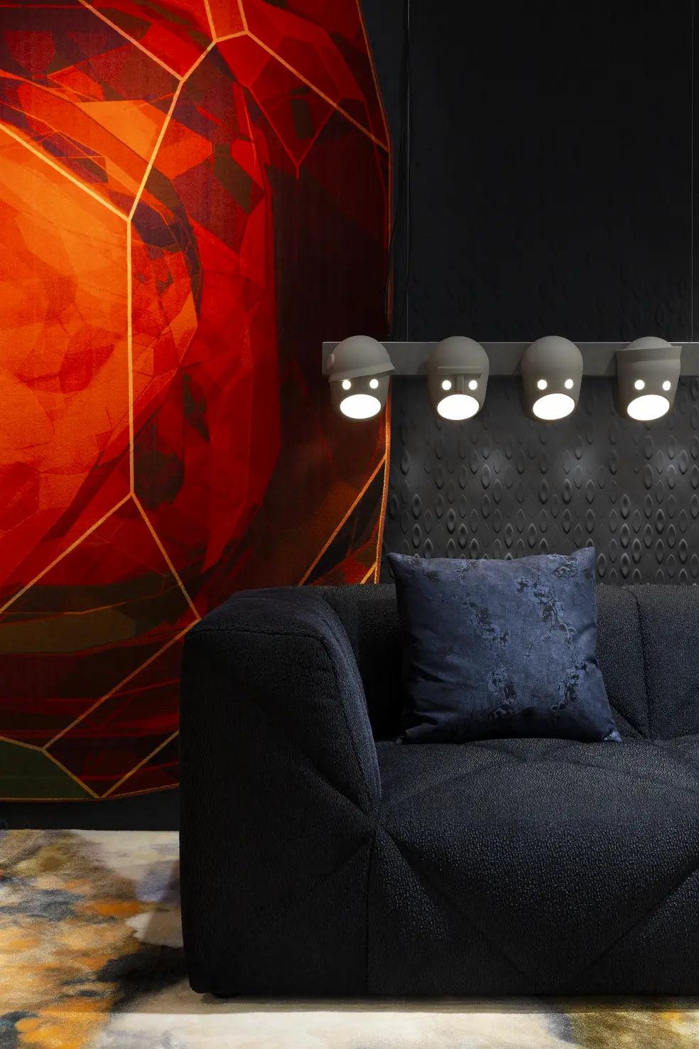 Sofa 3-osobowa BFF tapicerowana Moooi Eye on Design