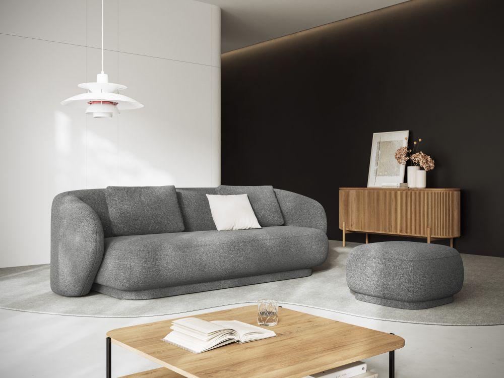 Sofa 3-osobowa CAMDEN ciemnoszary szenil Cosmopolitan Design Eye on Design