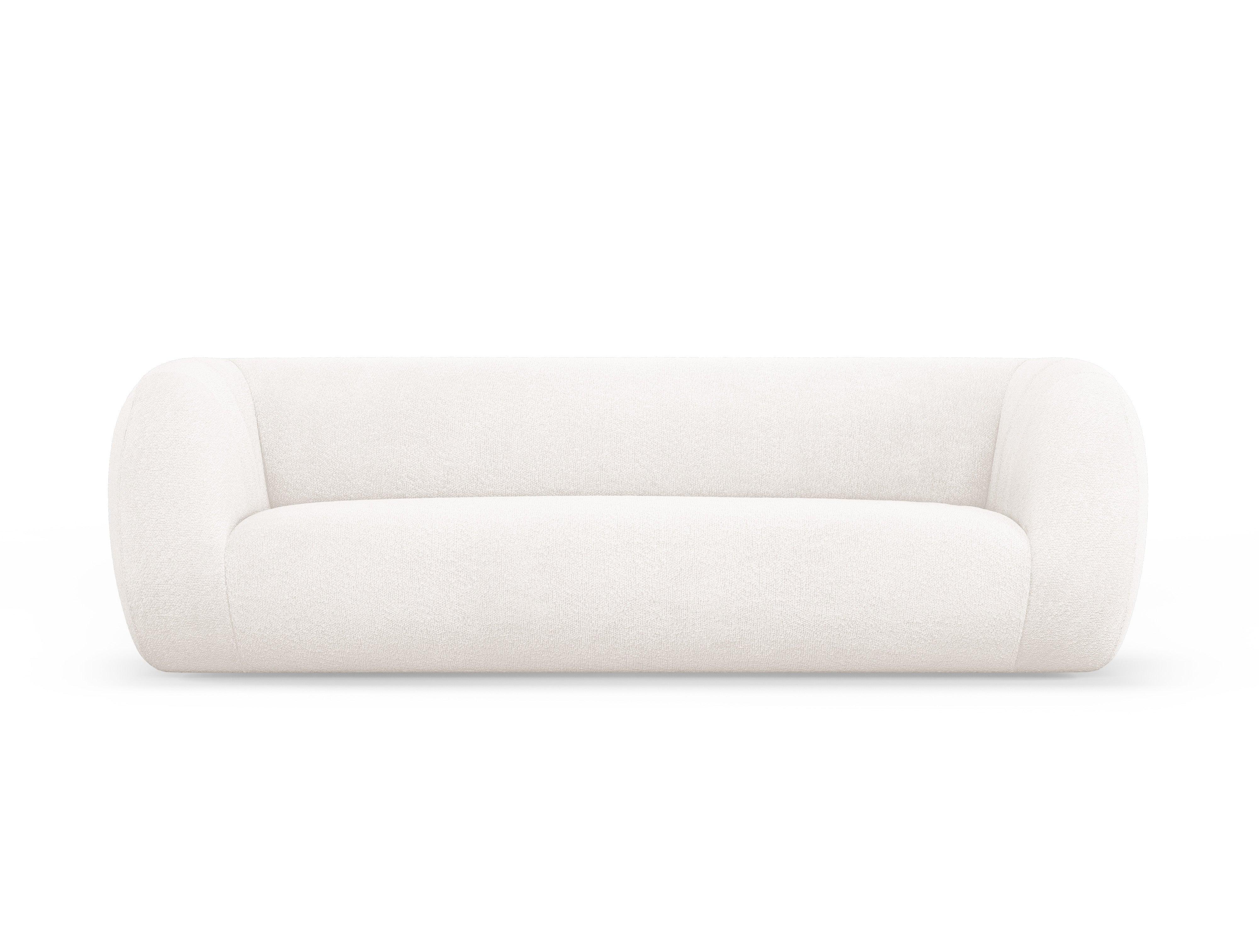 Sofa 3-osobowa ESSEN biały boucle Cosmopolitan Design Eye on Design