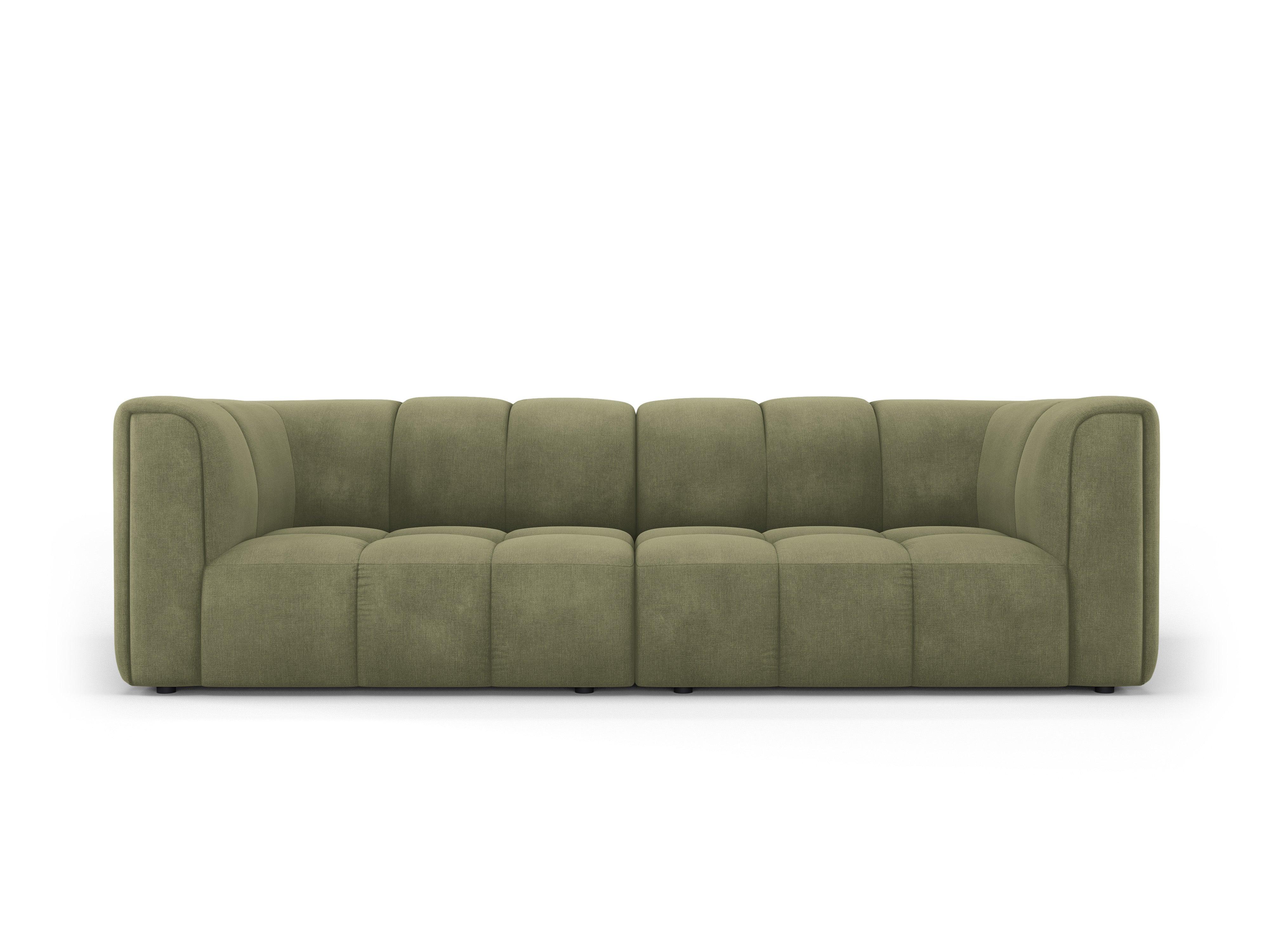 Sofa 3-osobowa FRANCESCA jasnozielony szenil Milo Casa Eye on Design