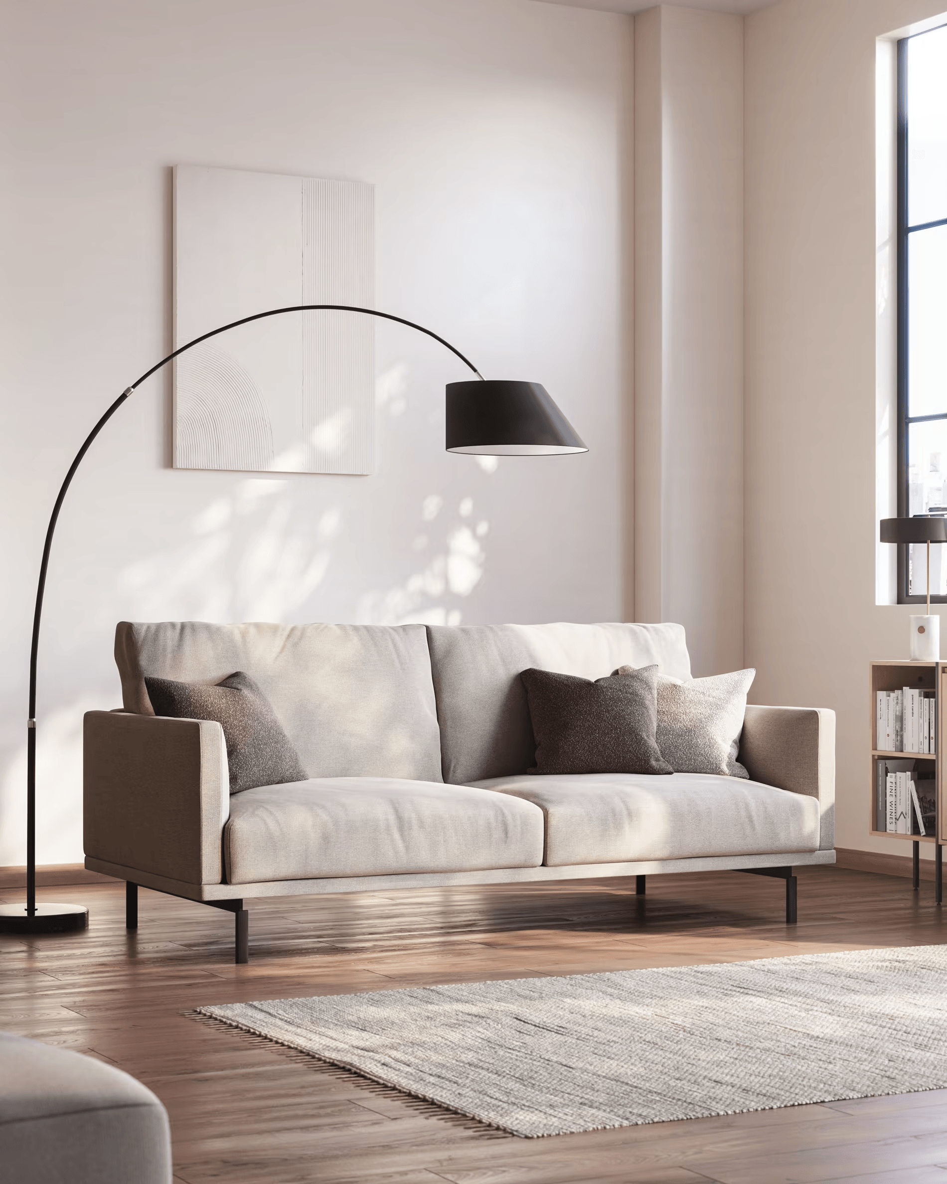 Sofa 3-osobowa GALENE beżowy La Forma Eye on Design
