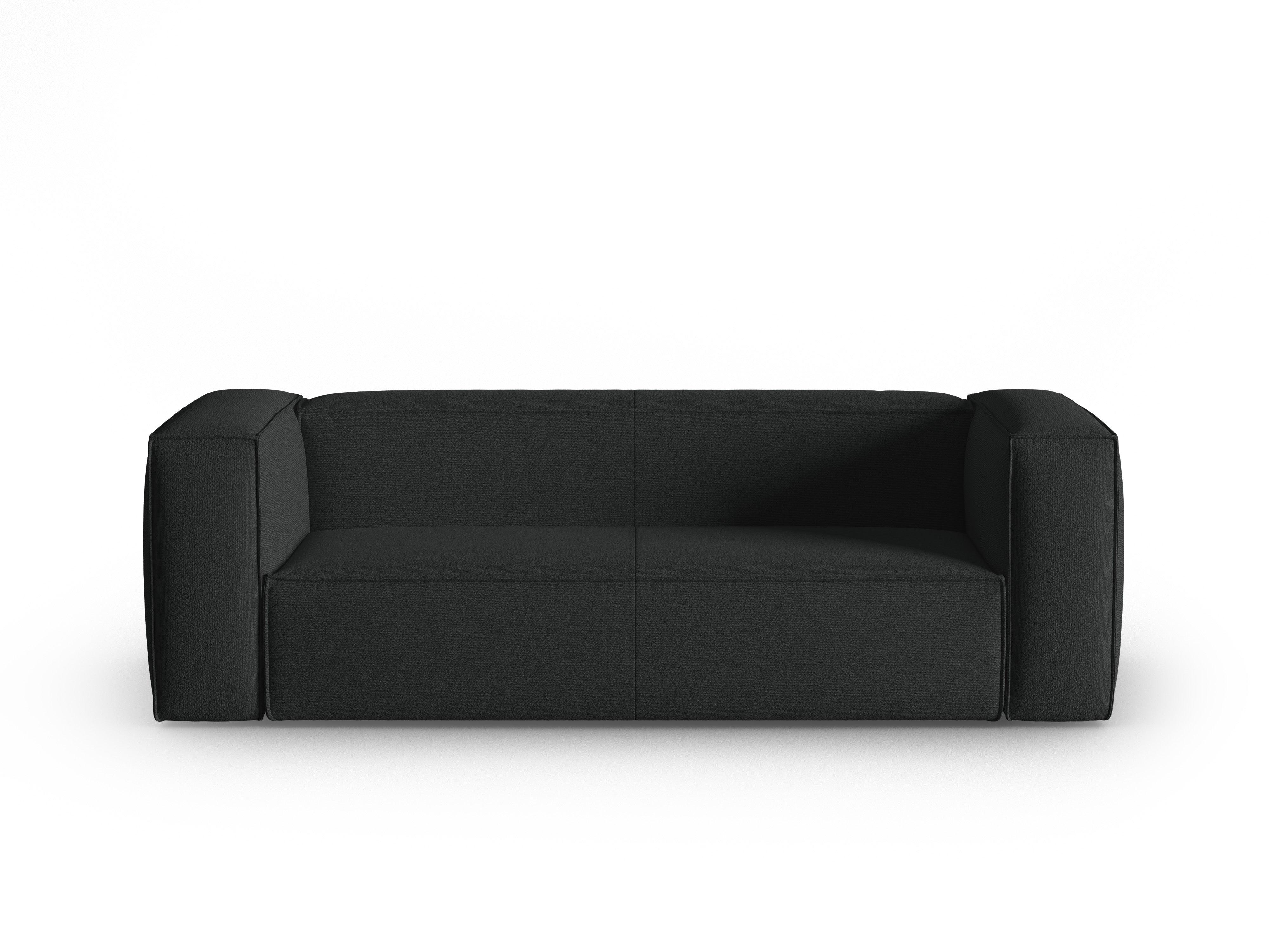 Sofa 3-osobowa MACKAY antracytowy boucle Cosmopolitan Design Eye on Design