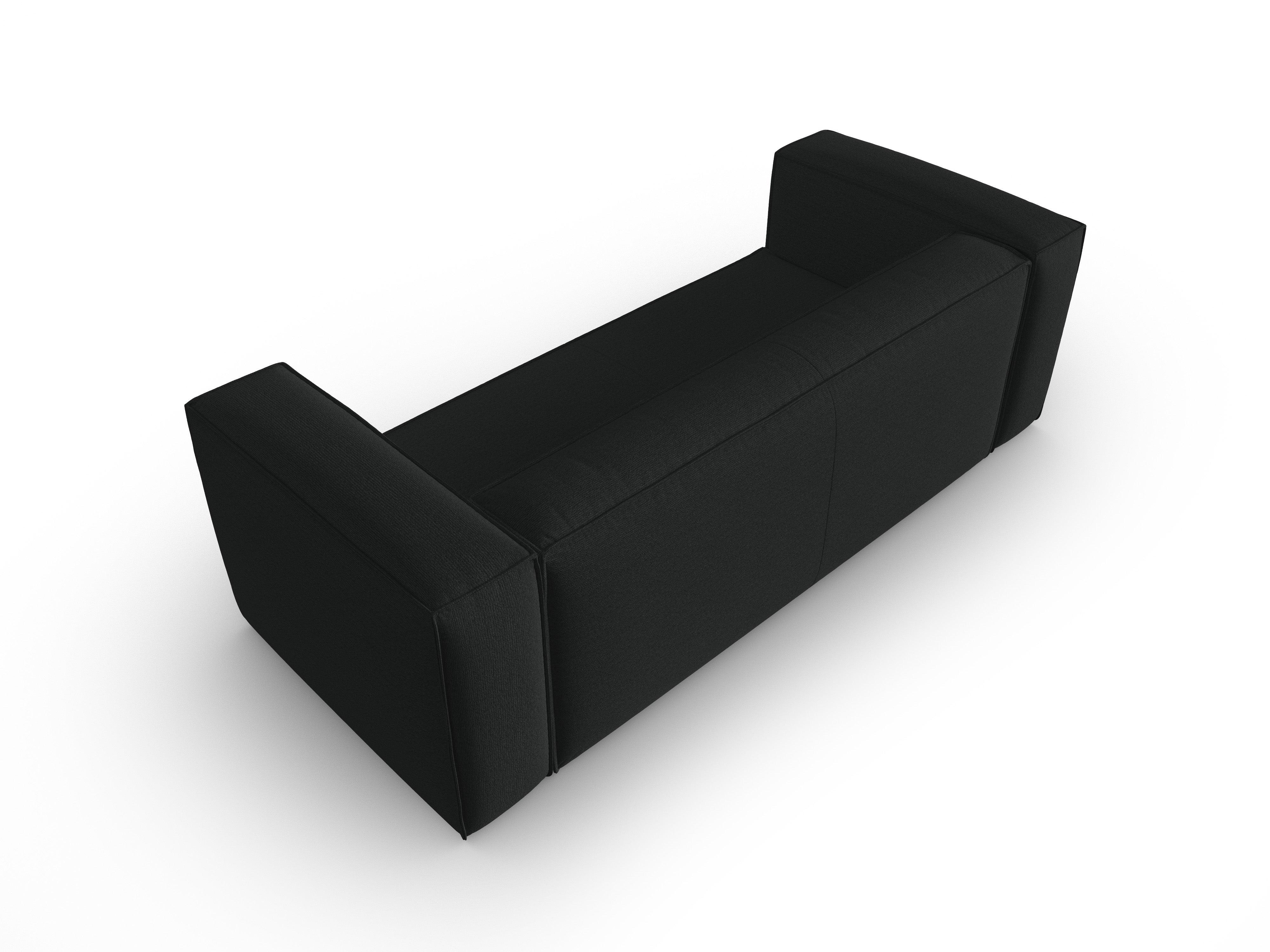 Sofa 3-osobowa MACKAY antracytowy boucle Cosmopolitan Design Eye on Design