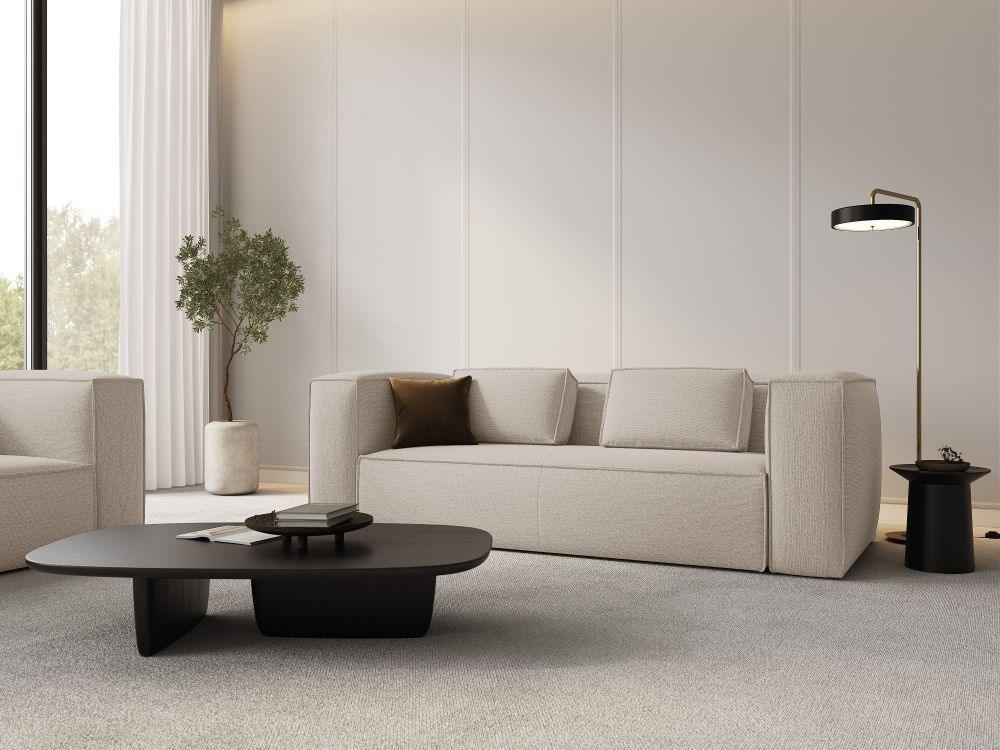 Sofa 3-osobowa MACKAY beżowy boucle Cosmopolitan Design Eye on Design