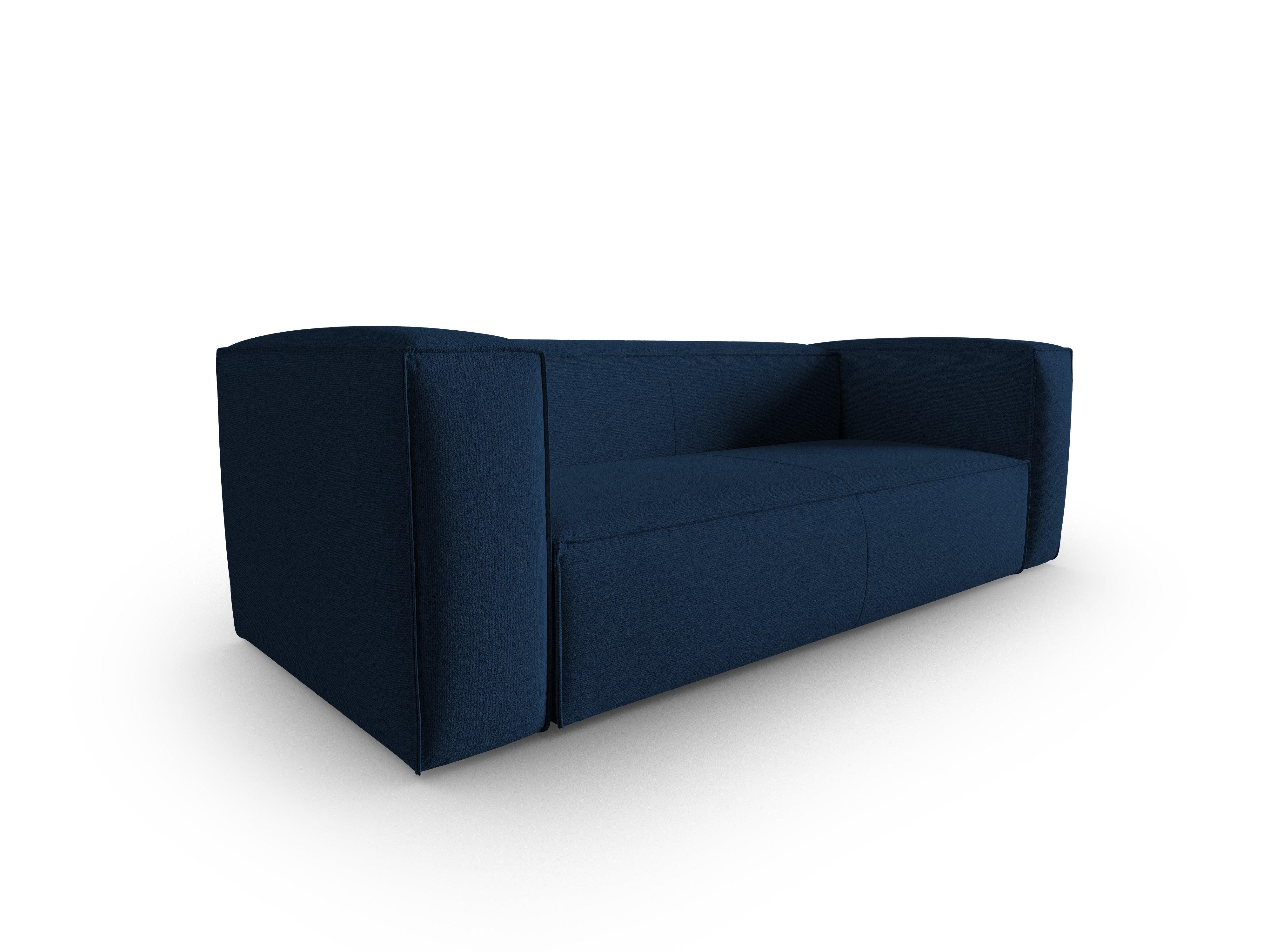 Sofa 3-osobowa MACKAY ciemnoniebieski boucle Cosmopolitan Design Eye on Design