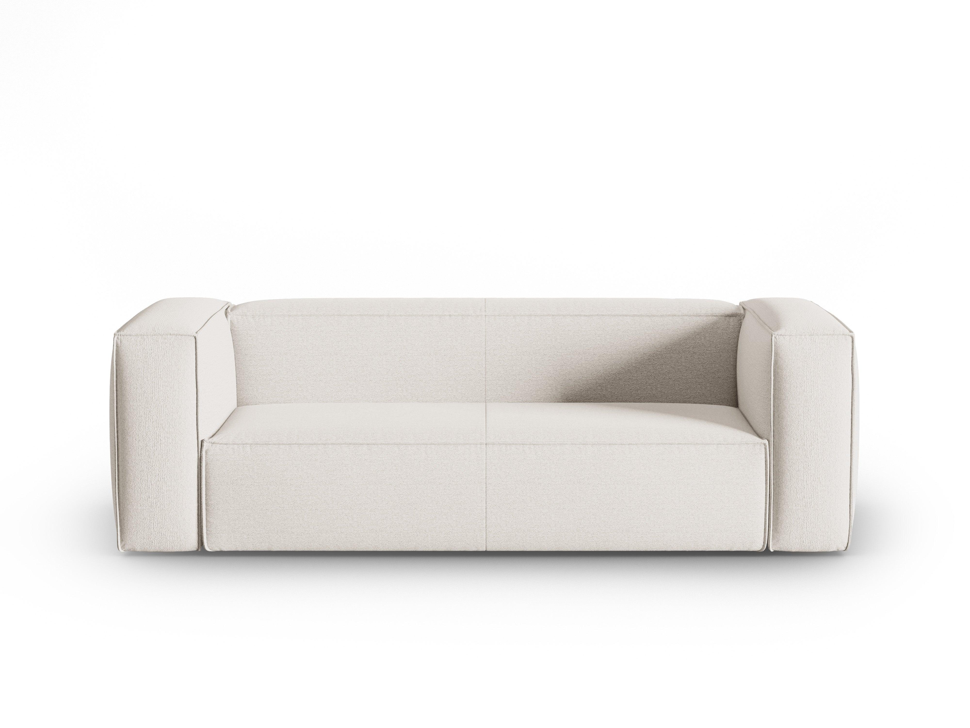 Sofa 3-osobowa MACKAY kość słoniowa boucle Cosmopolitan Design Eye on Design