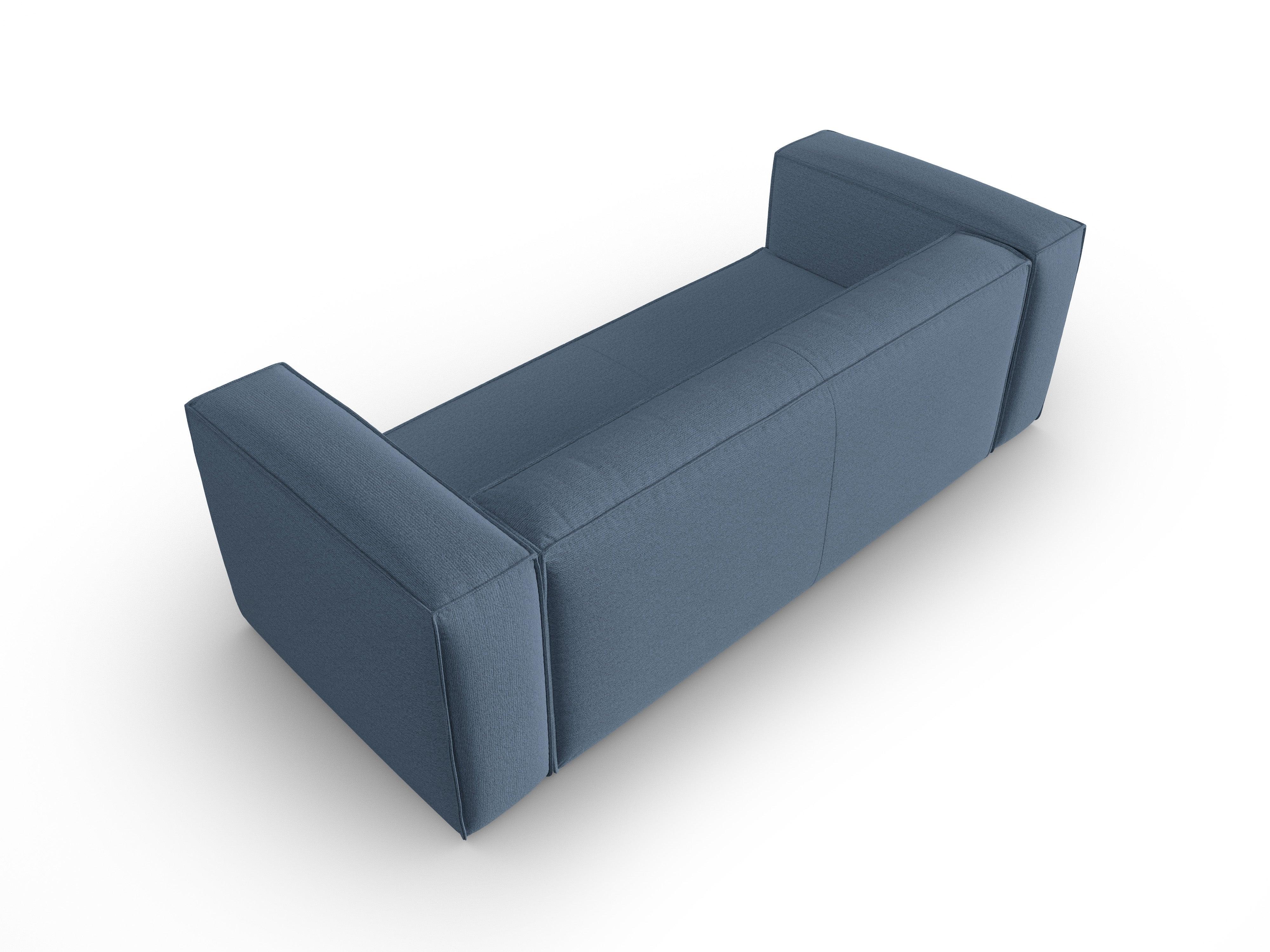 Sofa 3-osobowa MACKAY niebieski boucle Cosmopolitan Design Eye on Design