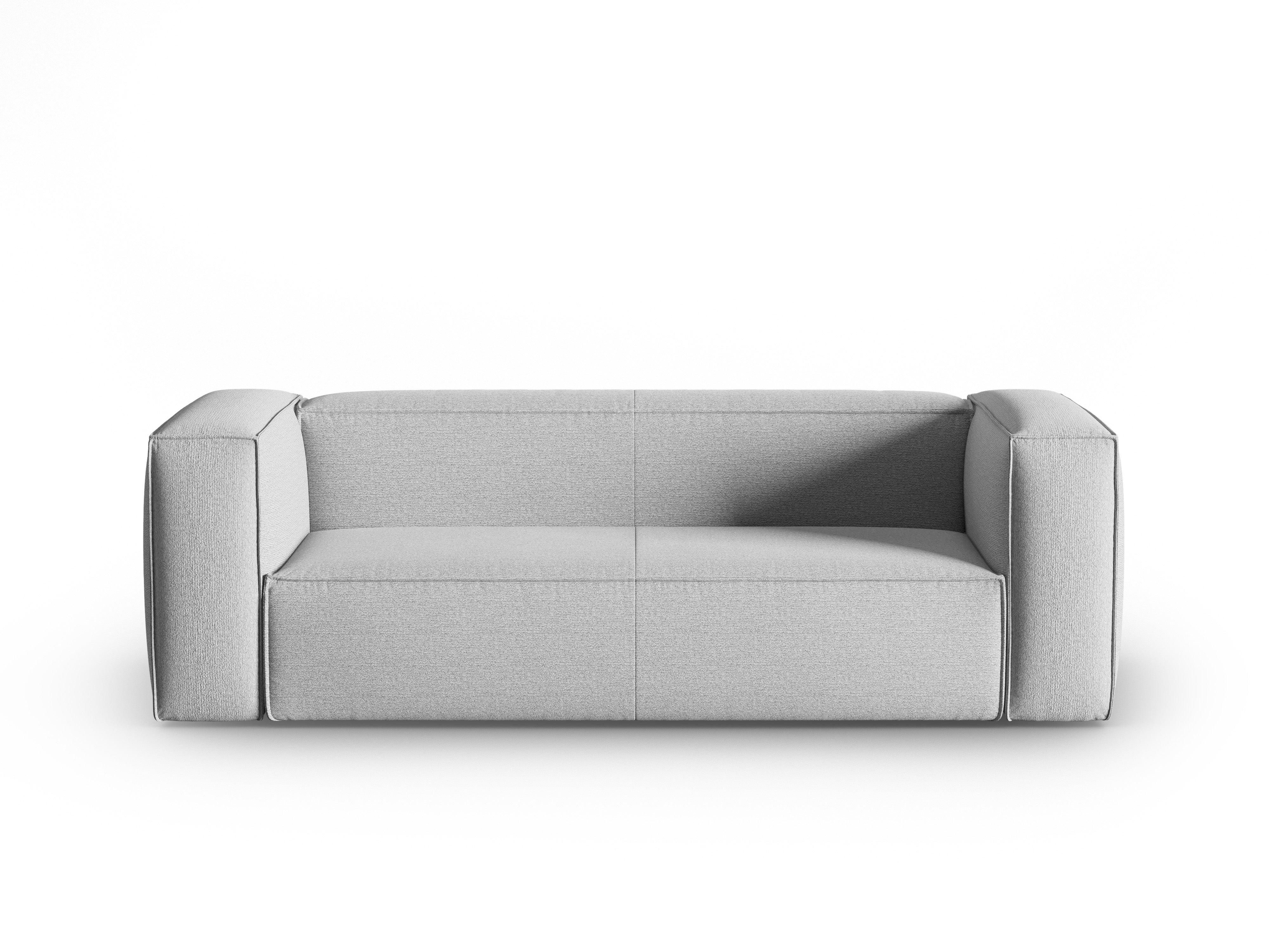 Sofa 3-osobowa MACKAY szary boucle Cosmopolitan Design Eye on Design