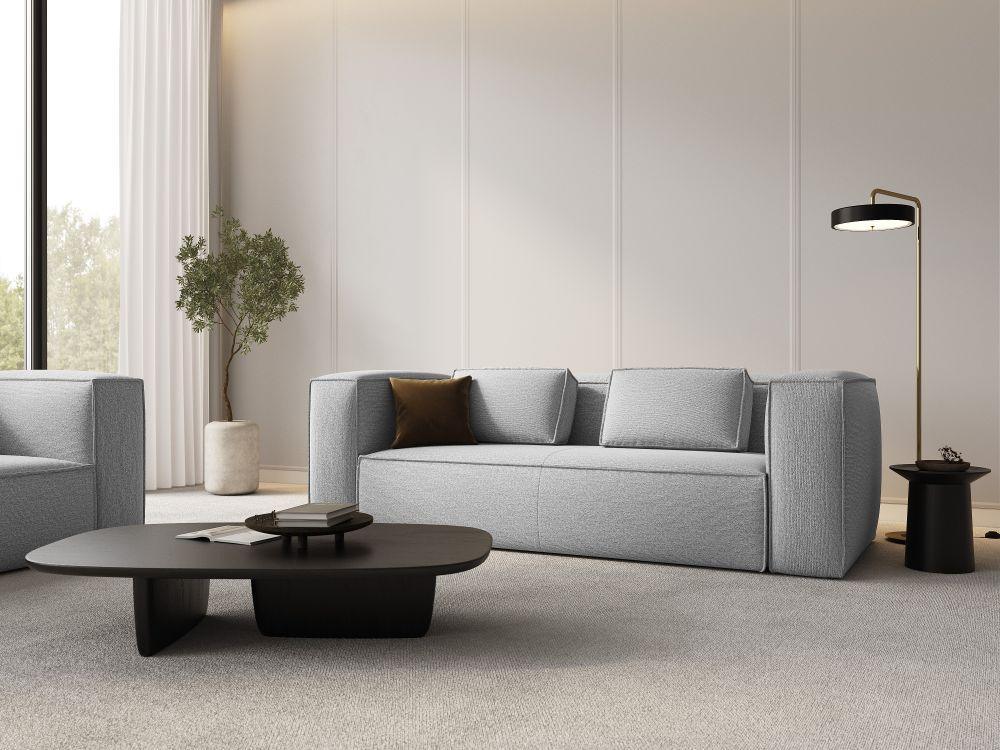 Sofa 3-osobowa MACKAY szary boucle Cosmopolitan Design Eye on Design