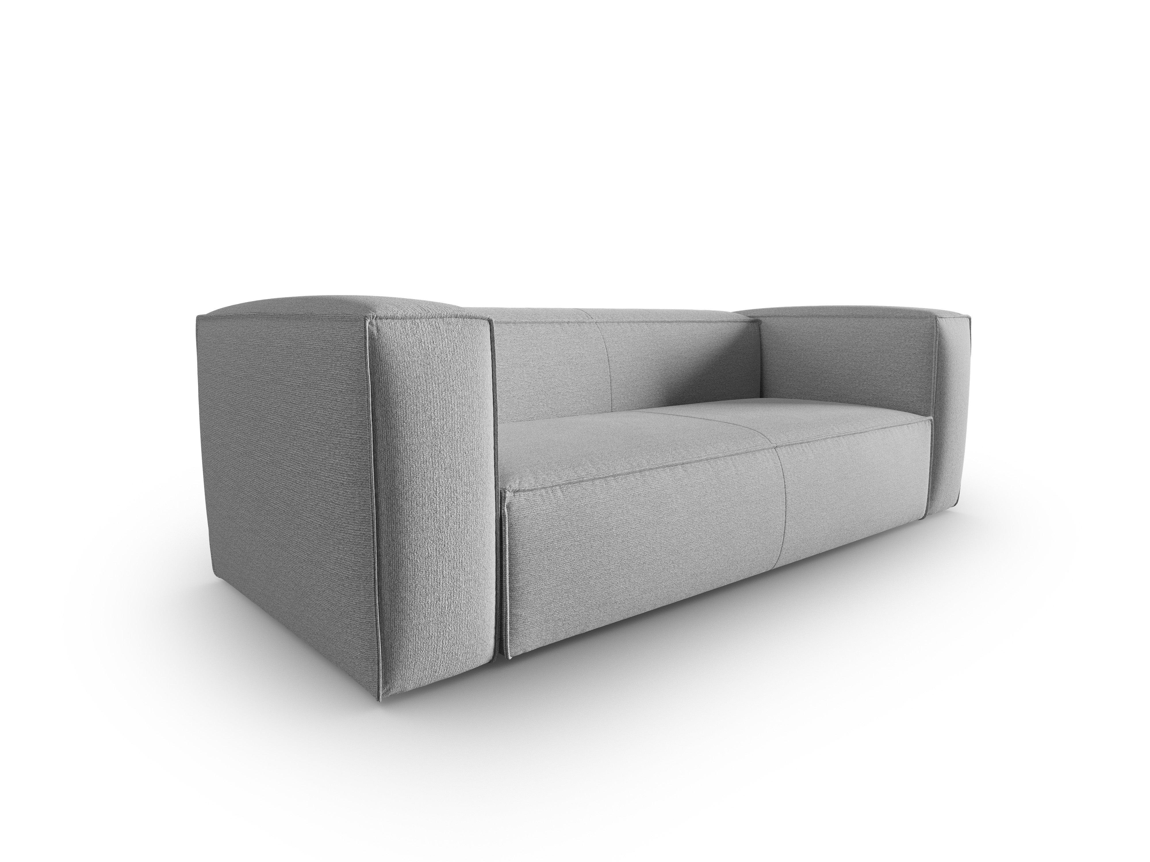Sofa 3-osobowa MACKAY szary boucle Cosmopolitan Design Eye on Design