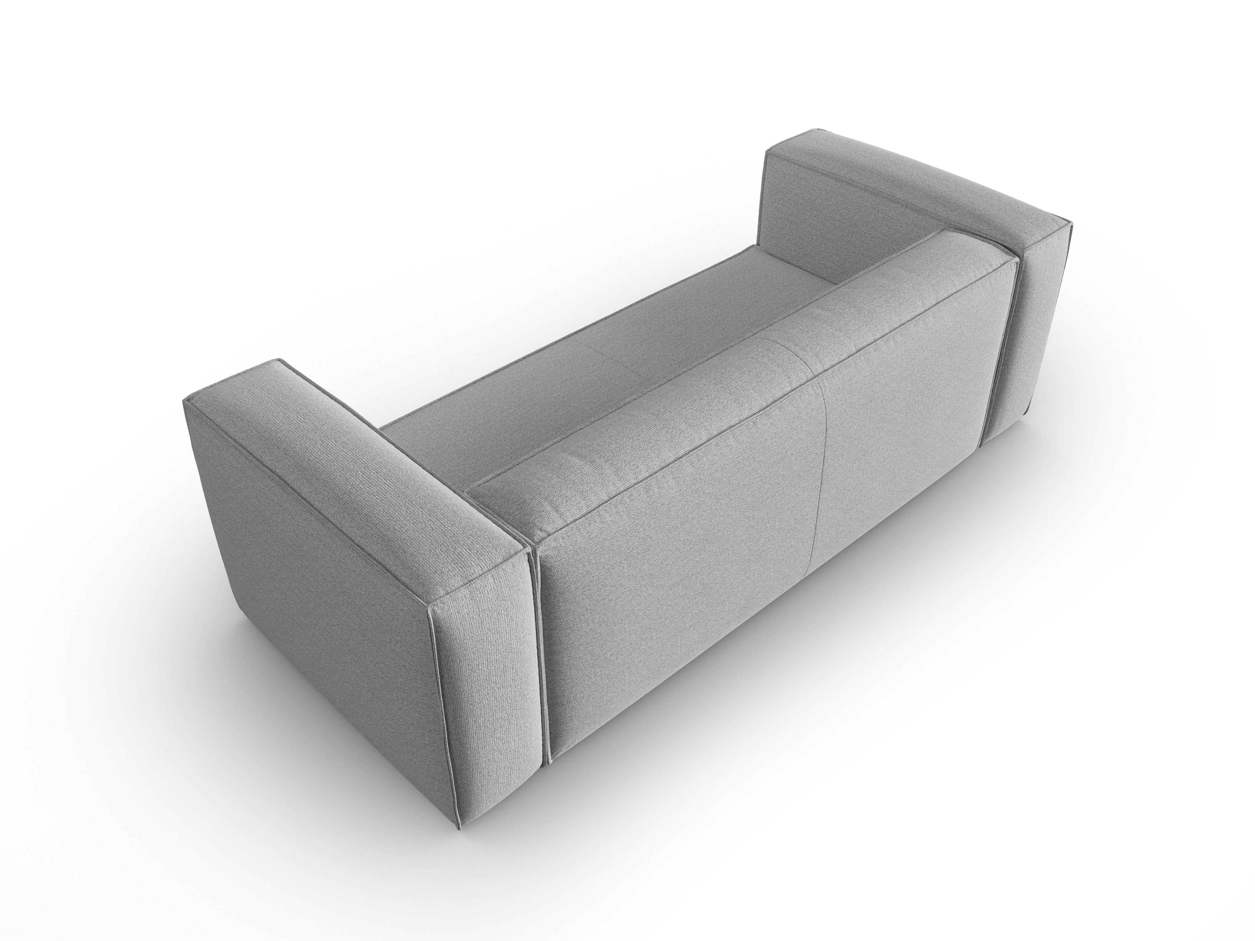 Sofa 3-osobowa MACKAY szary boucle Cosmopolitan Design Eye on Design
