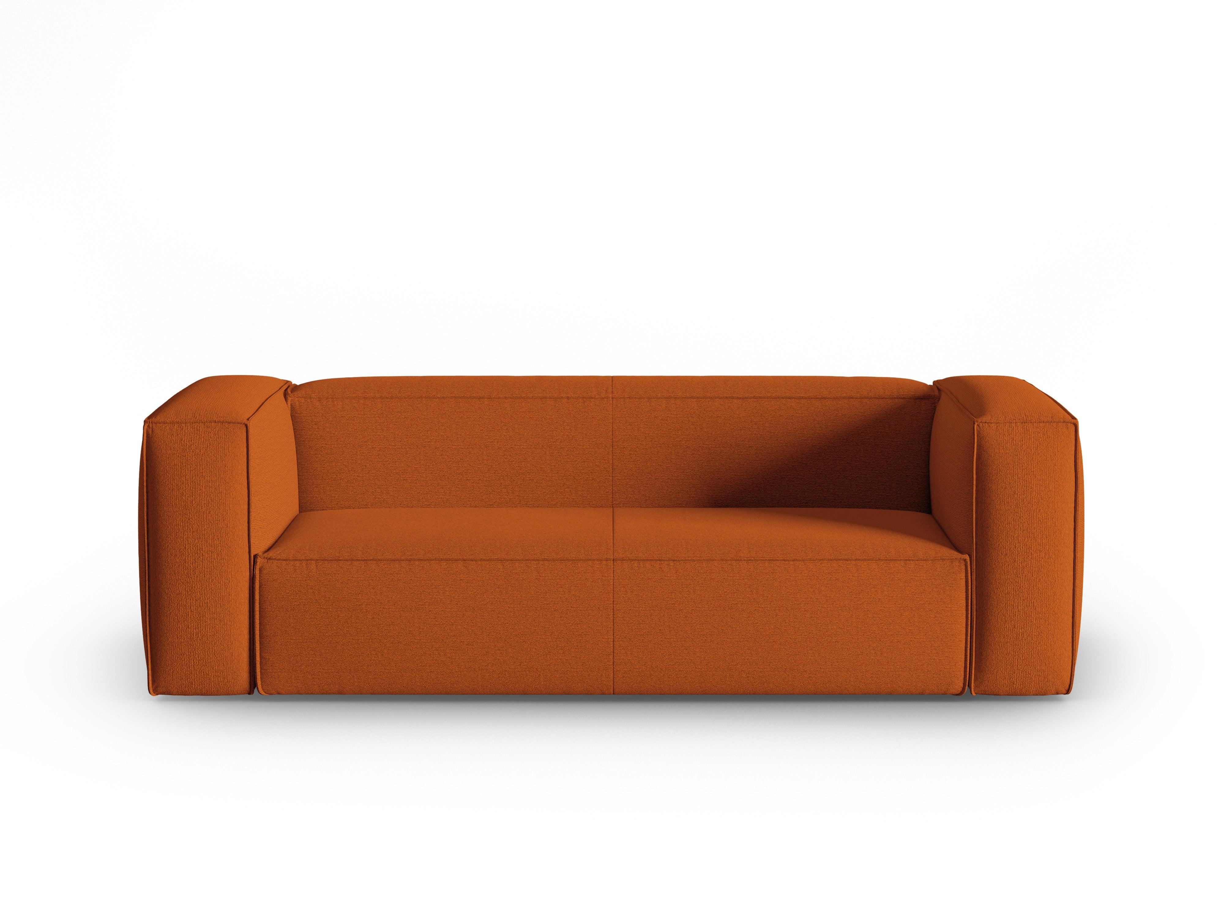 Sofa 3-osobowa MACKAY terracotta boucle Cosmopolitan Design Eye on Design