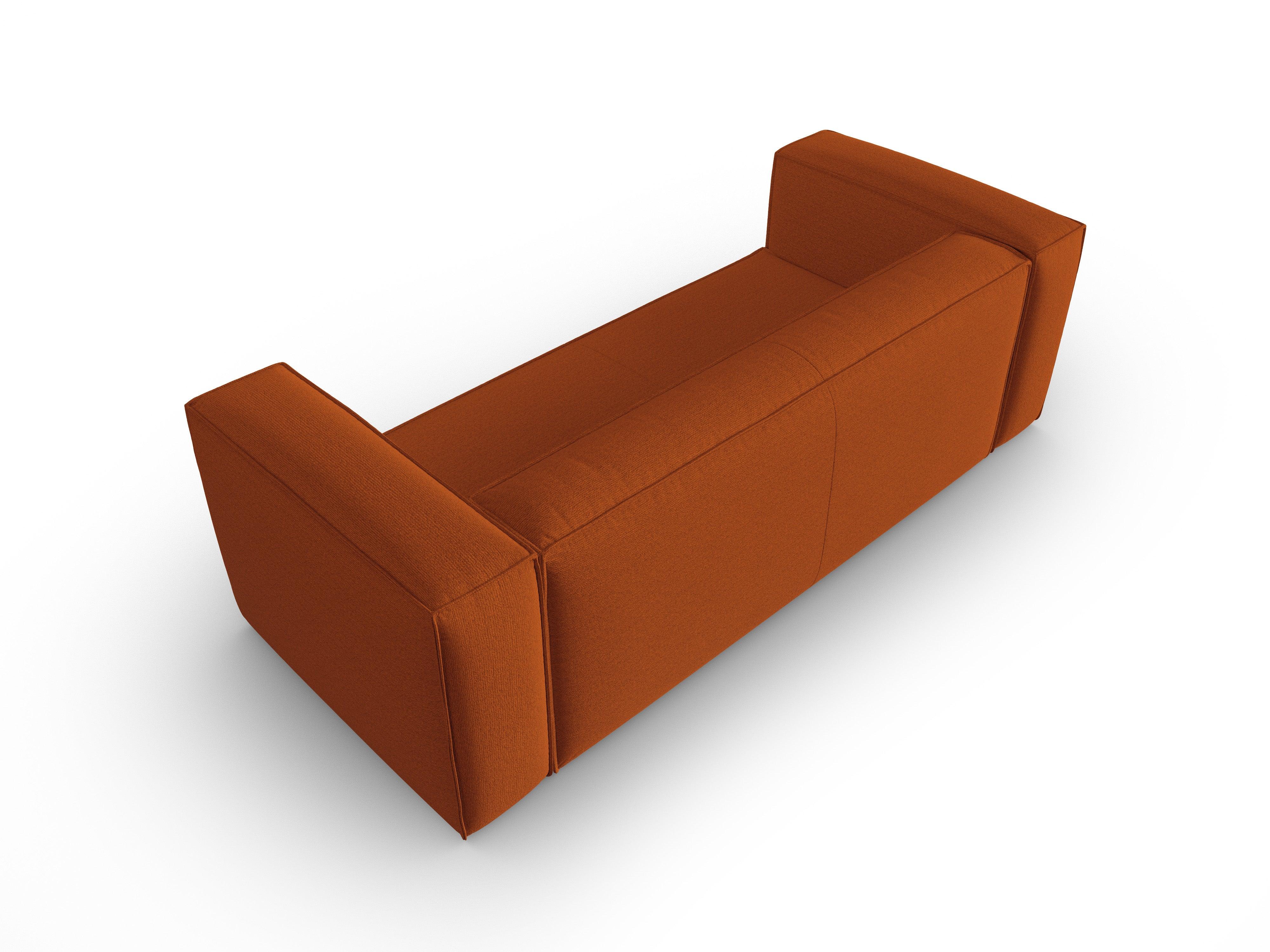Sofa 3-osobowa MACKAY terracotta boucle Cosmopolitan Design Eye on Design