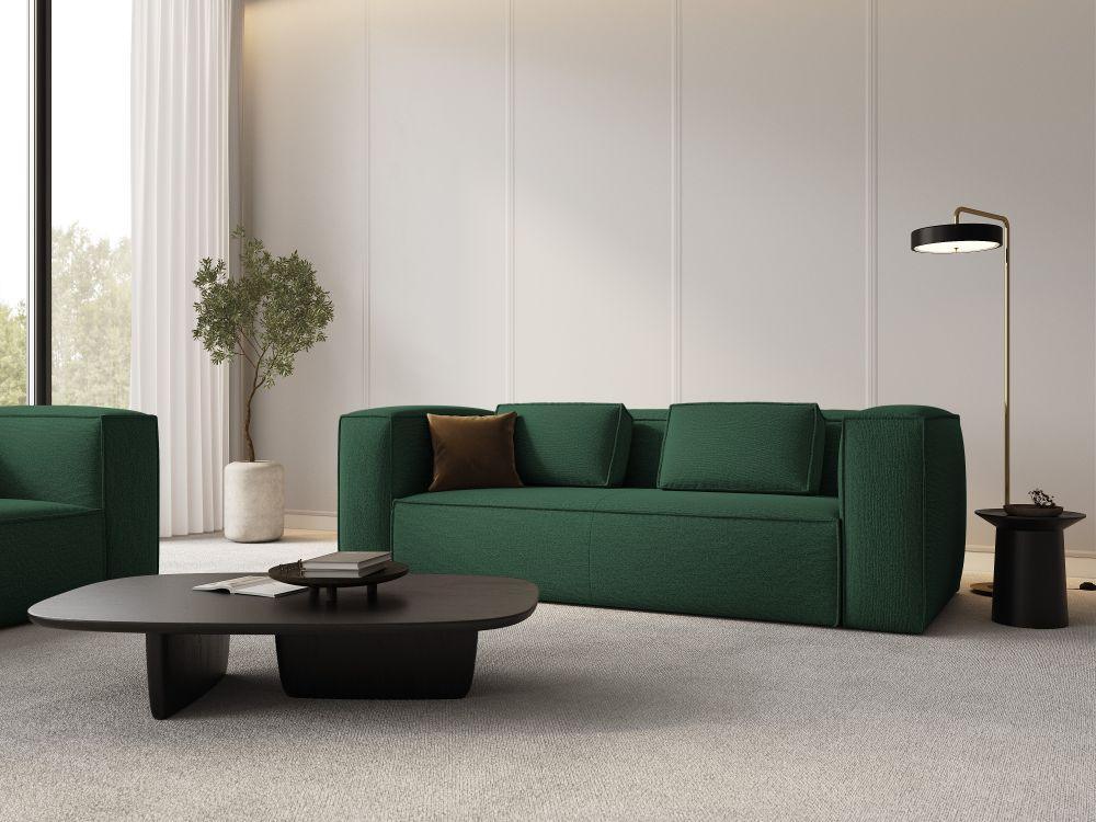 Sofa 3-osobowa MACKAY zielony boucle Cosmopolitan Design Eye on Design