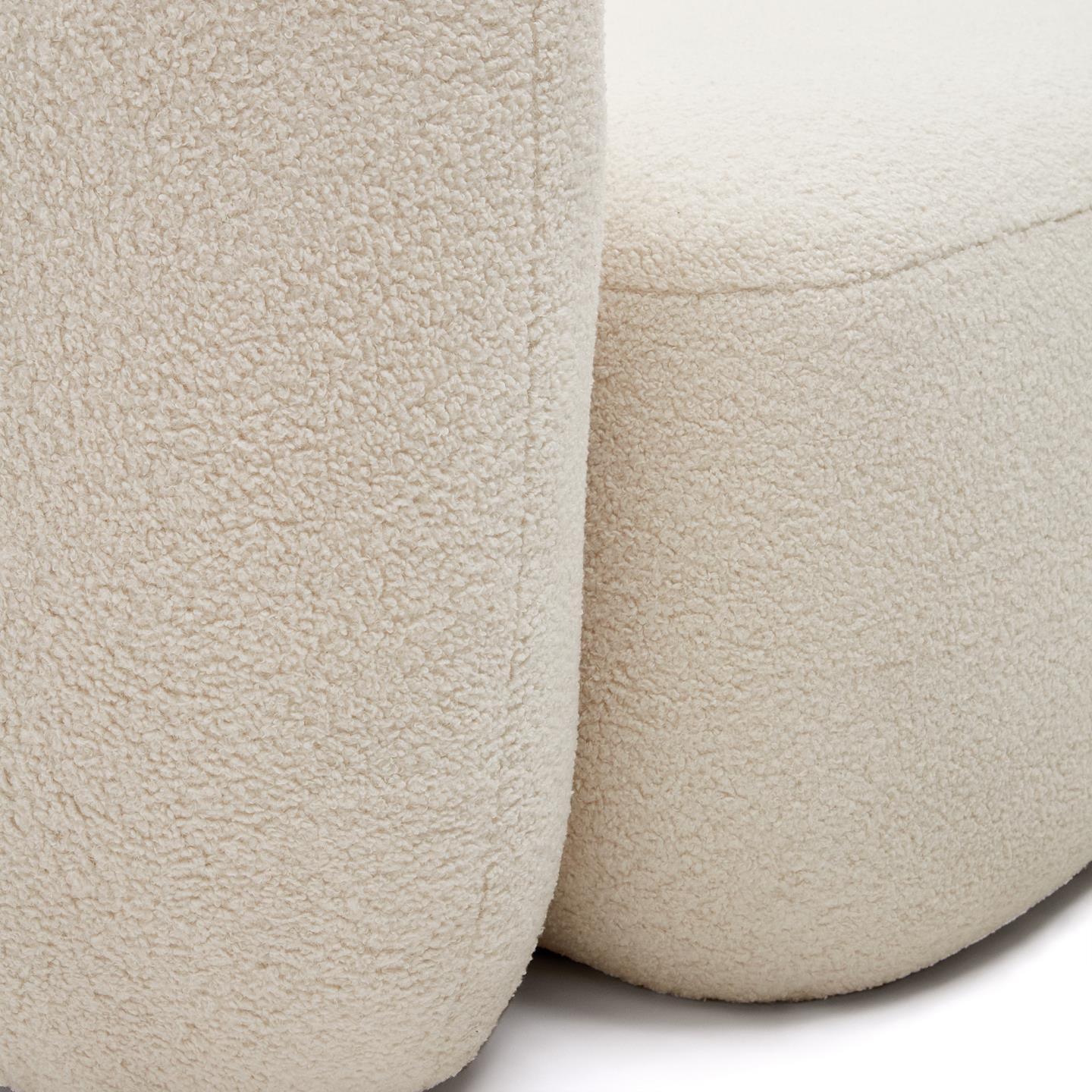 Sofa 3-osobowa MARTINA baranek écru La Forma Eye on Design