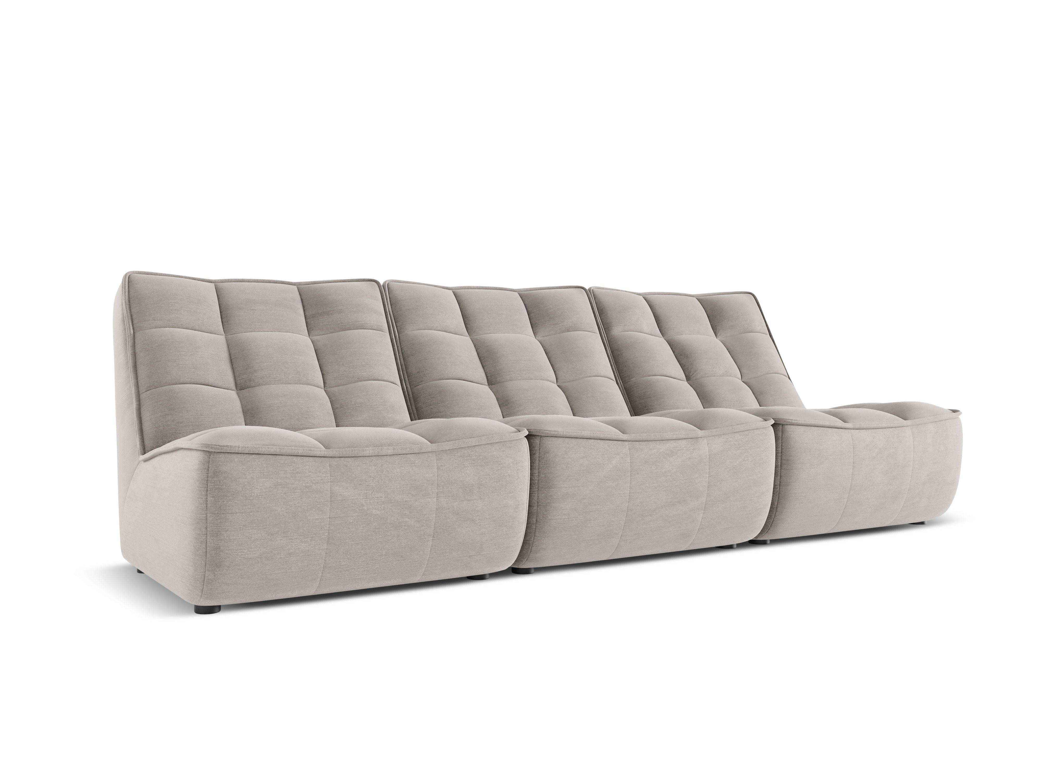 Sofa 3-osobowa MONI jasnoszary Maison Heritage Eye on Design