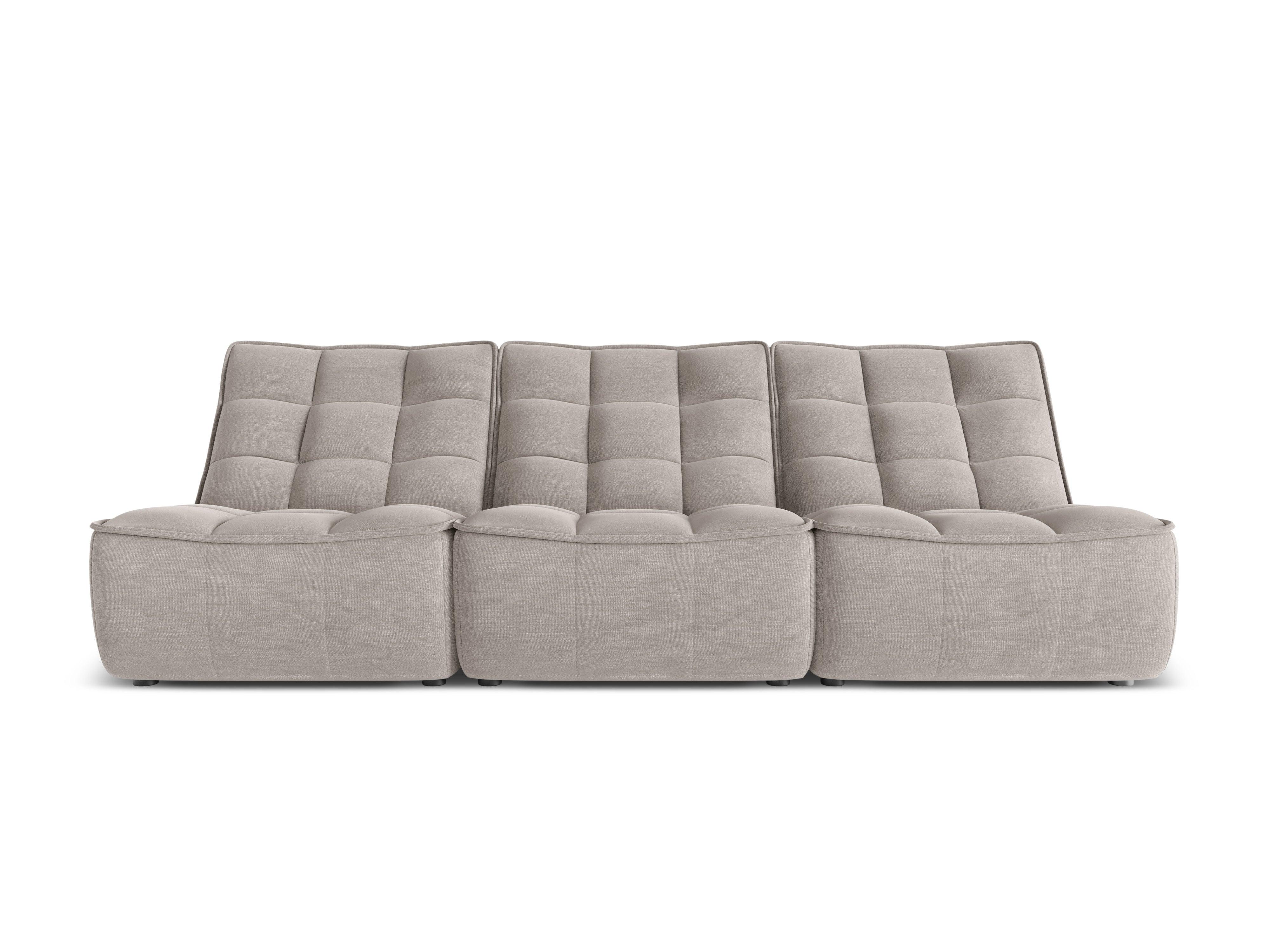 Sofa 3-osobowa MONI jasnoszary Maison Heritage Eye on Design