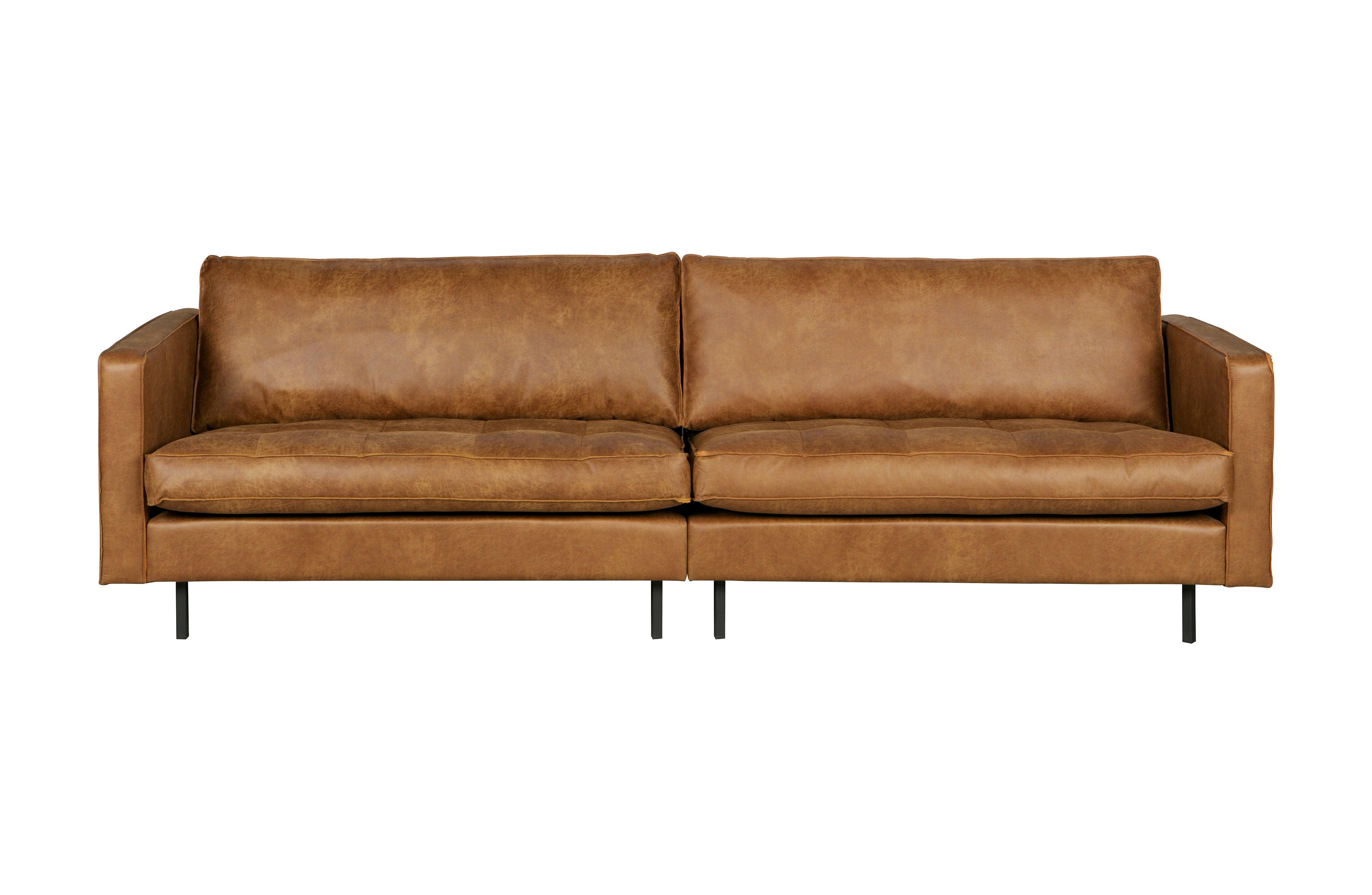 Sofa 3-osobowa skórzana RODEO CLASSIC koniakowy Be Pure Eye on Design