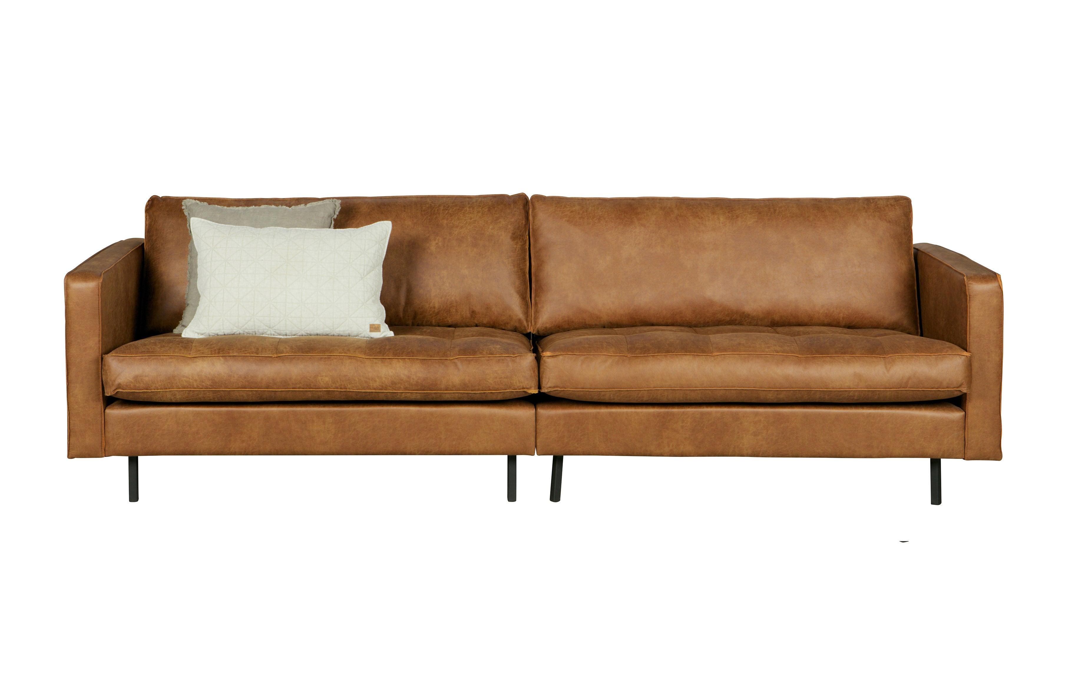 Sofa 3-osobowa skórzana RODEO CLASSIC koniakowy Be Pure Eye on Design