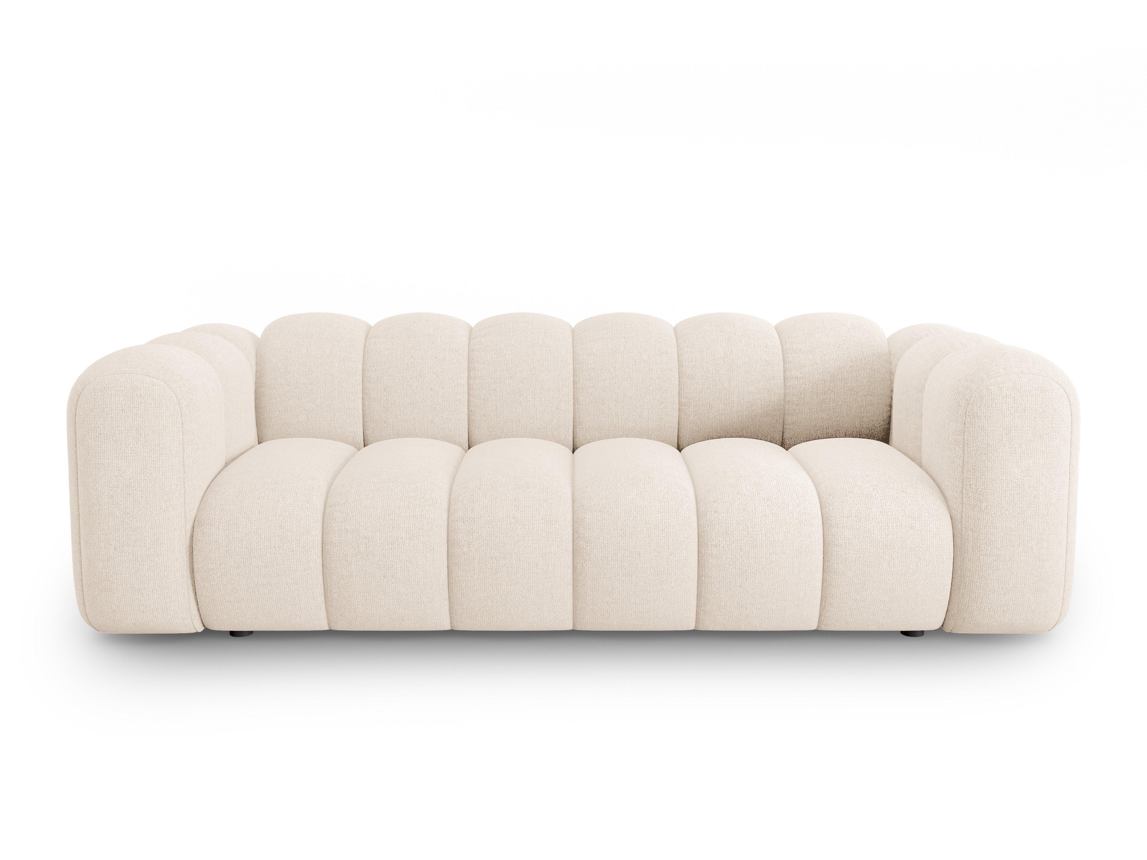 Sofa 3-osobowa SKYLER jasny beżowy szenil Interieurs 86 Eye on Design