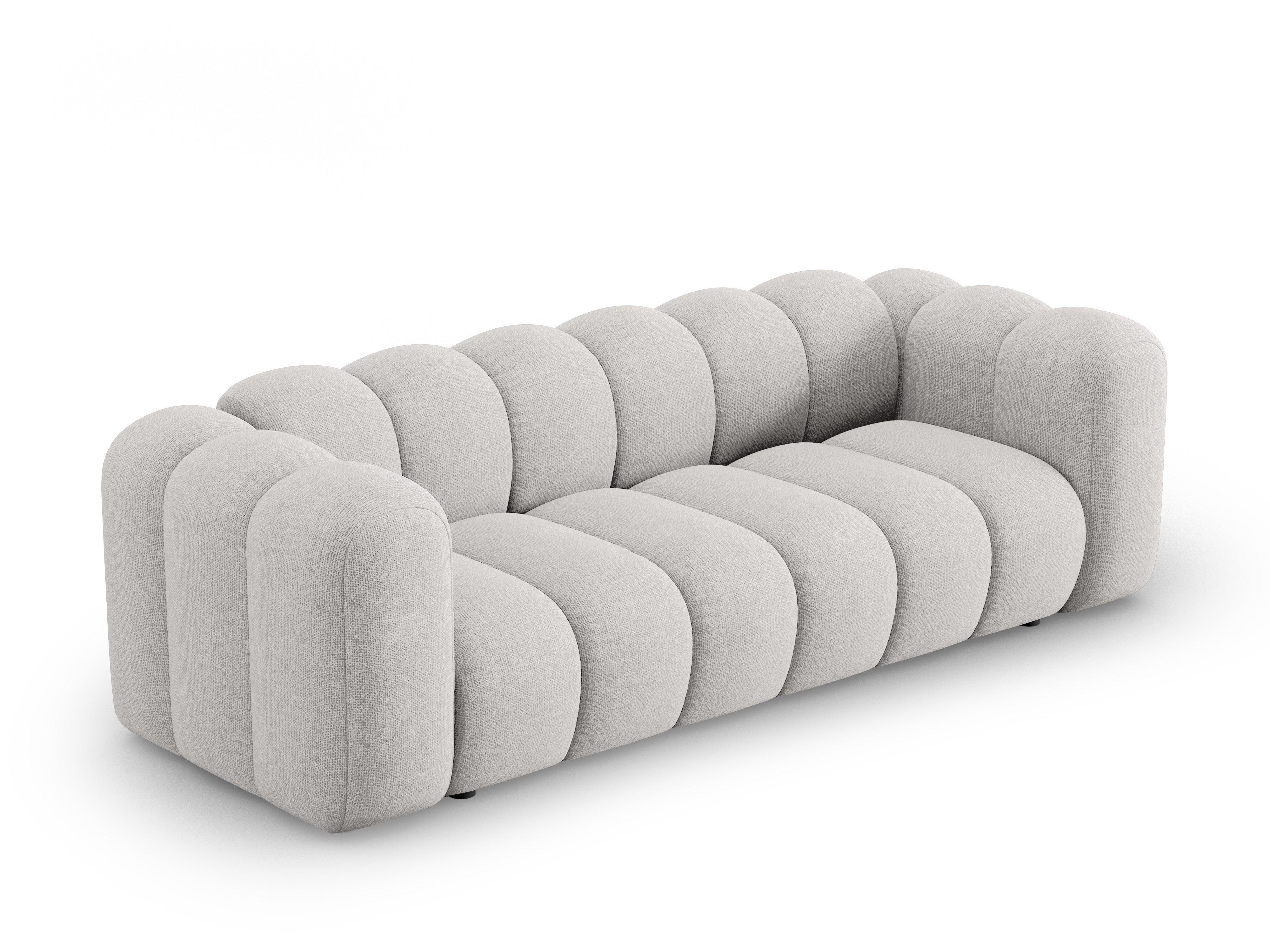 Sofa 3-osobowa SKYLER jasny szary szenil Interieurs 86 Eye on Design