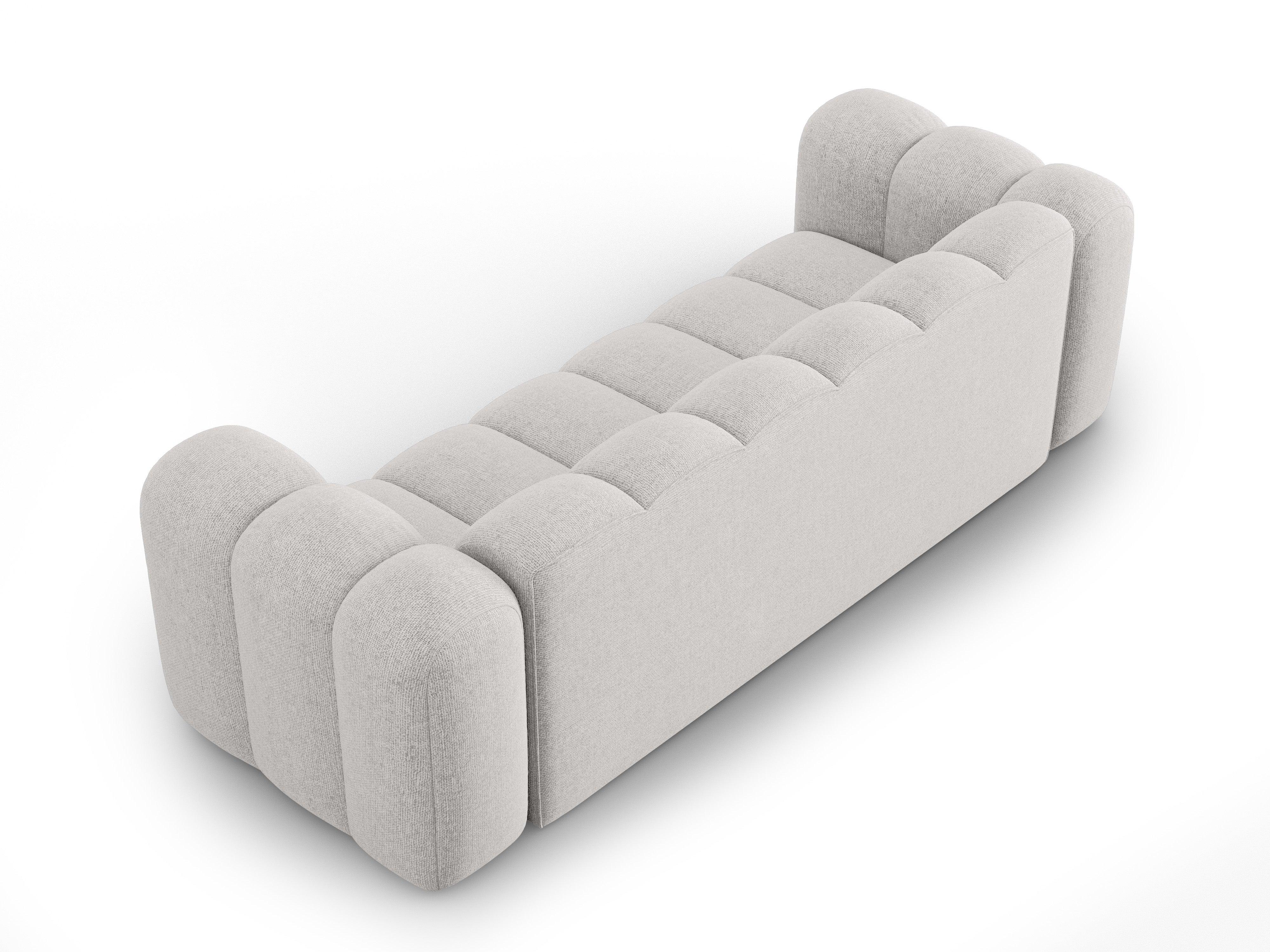 Sofa 3-osobowa SKYLER jasny szary szenil Interieurs 86 Eye on Design