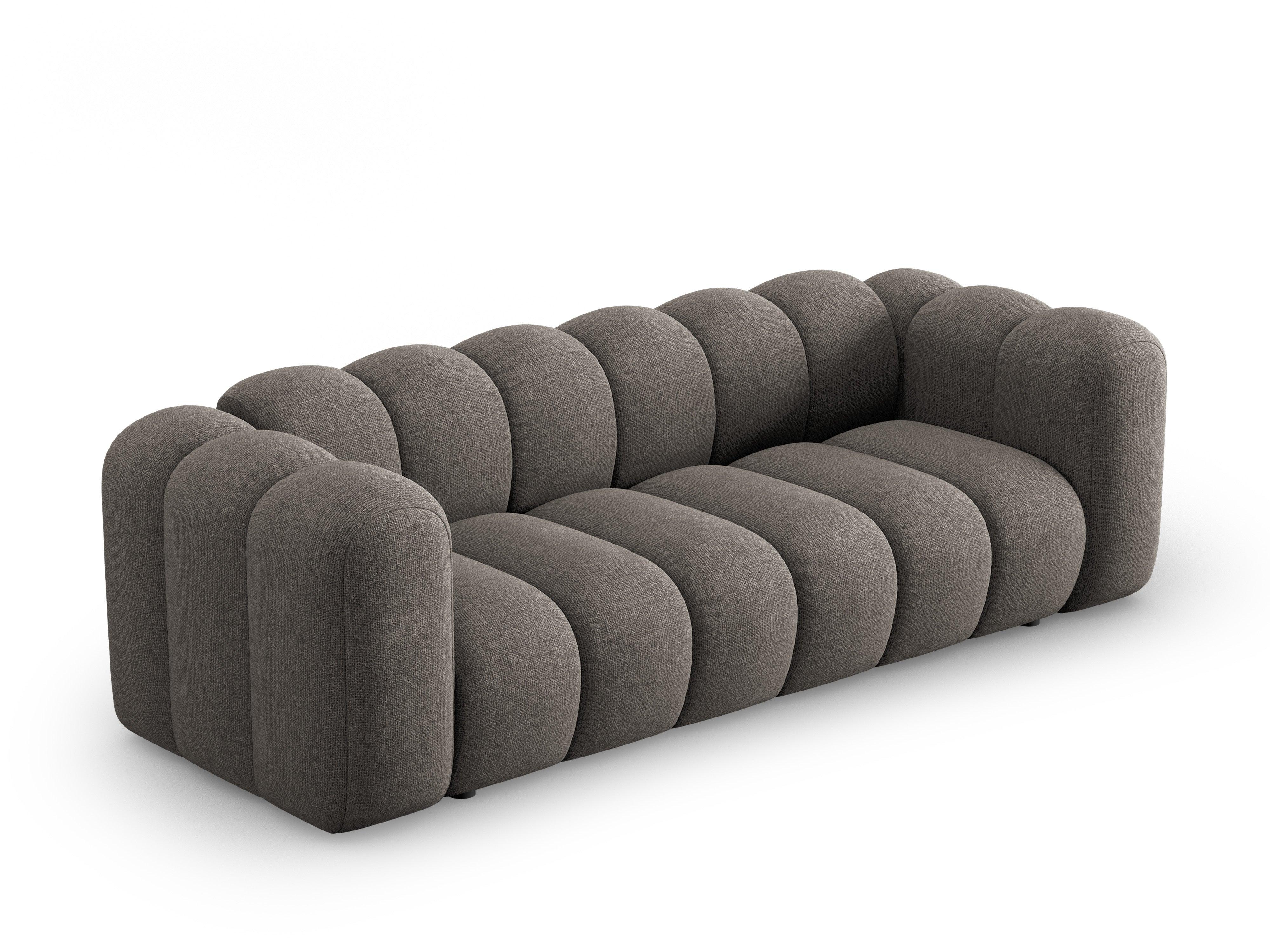 Sofa 3-osobowa SKYLER szary szenil Interieurs 86 Eye on Design