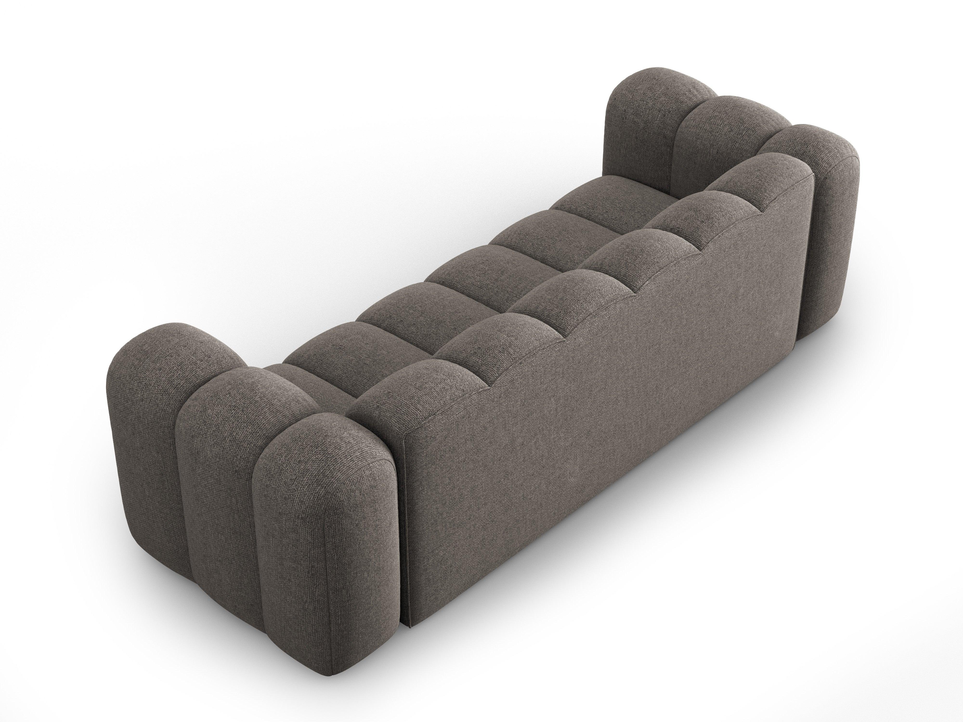 Sofa 3-osobowa SKYLER szary szenil Interieurs 86 Eye on Design