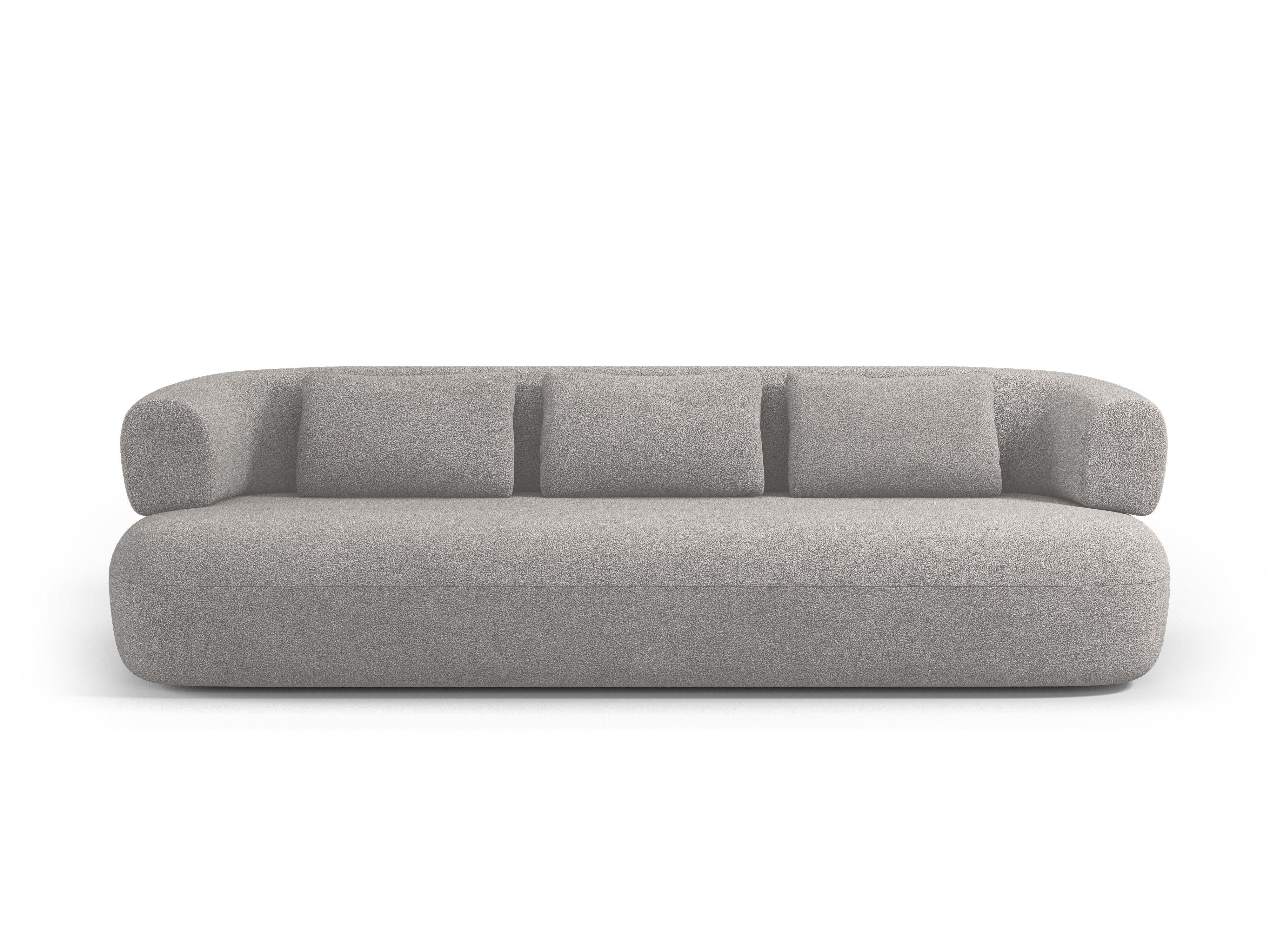 Sofa 4-osobowa ALDRIN jasnoszary boucle Windsor & Co Eye on Design