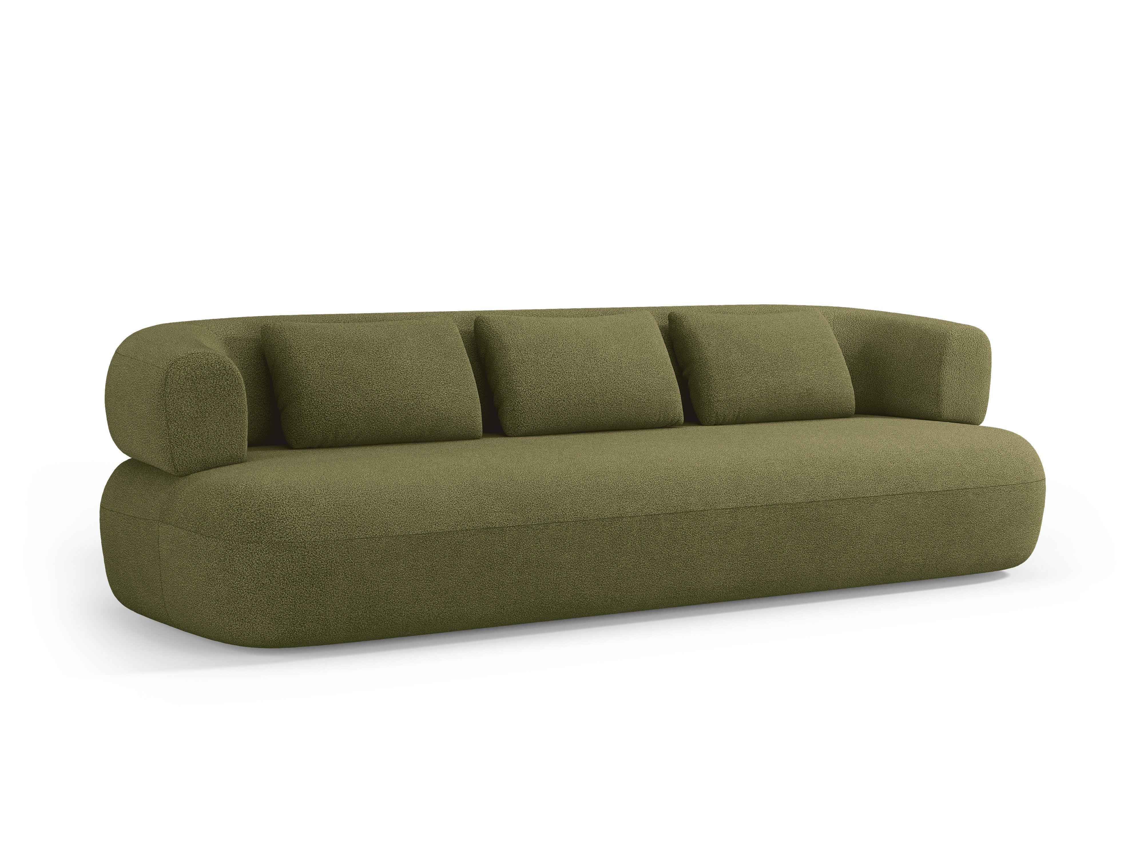 Sofa 4-osobowa ALDRIN zielony boucle Windsor & Co Eye on Design