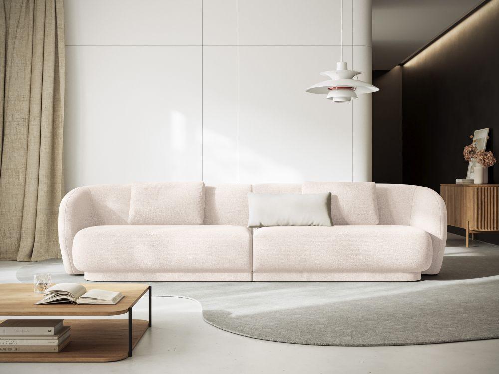 Sofa 4-osobowa CAMDEN jasnobeżowy szenil Cosmopolitan Design Eye on Design
