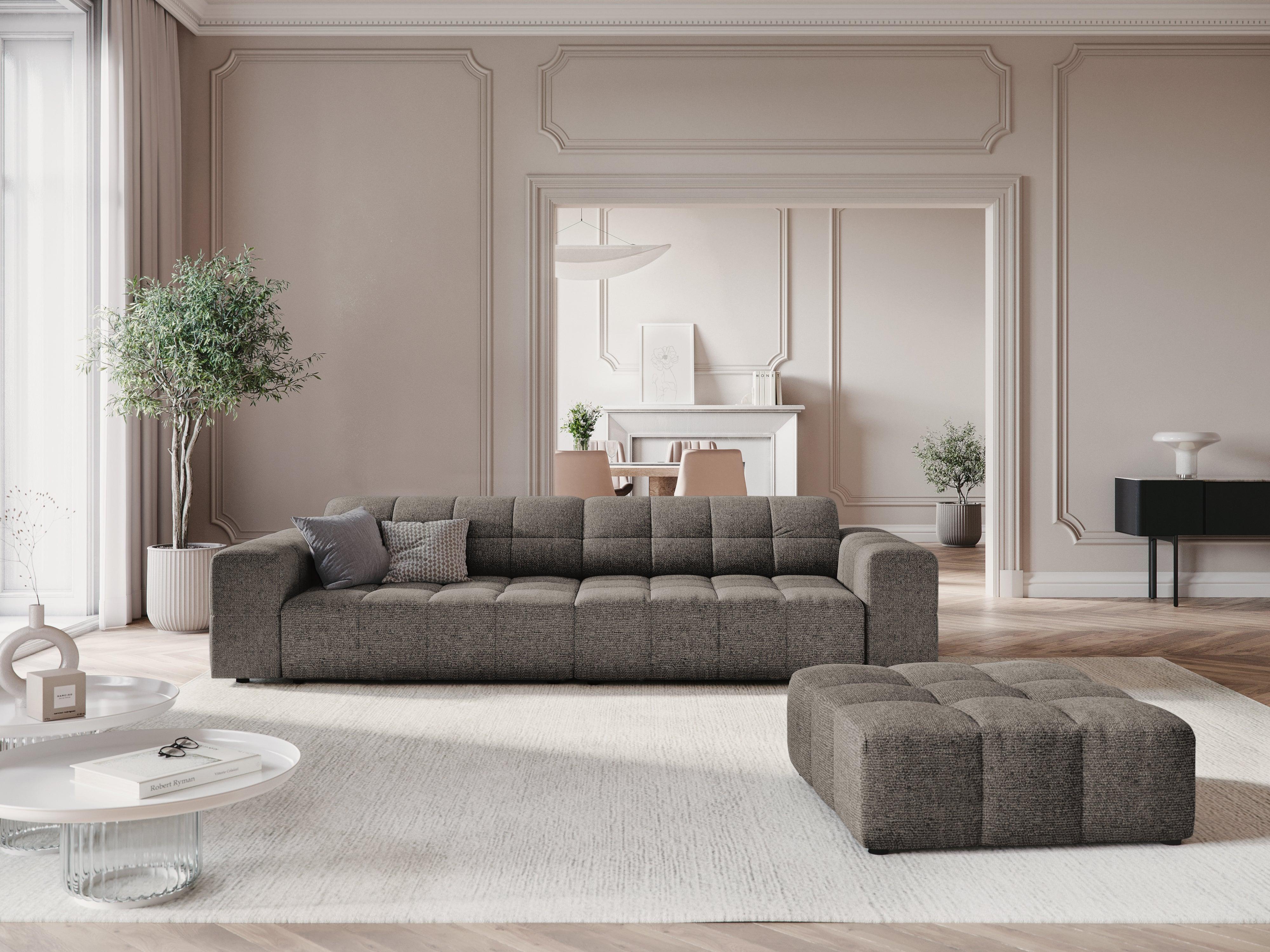 Sofa 4-osobowa CHICAGO szary szenil Cosmopolitan Design Eye on Design