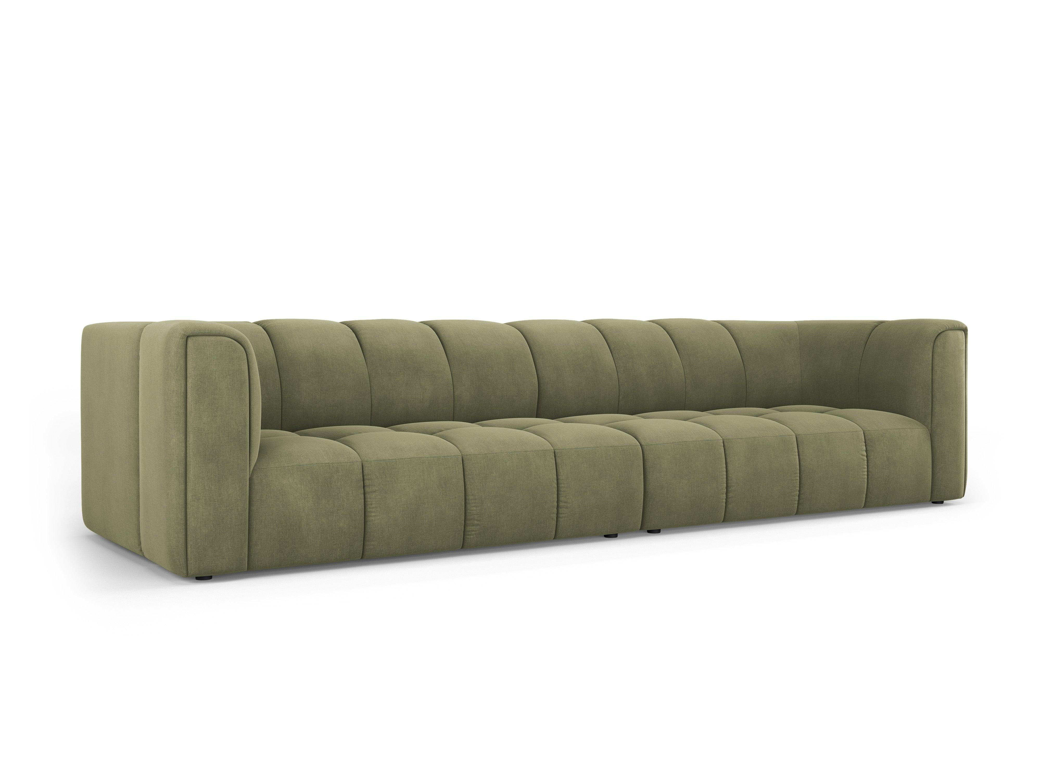 Sofa 4-osobowa FRANCESCA jasnozielony szenil Milo Casa Eye on Design