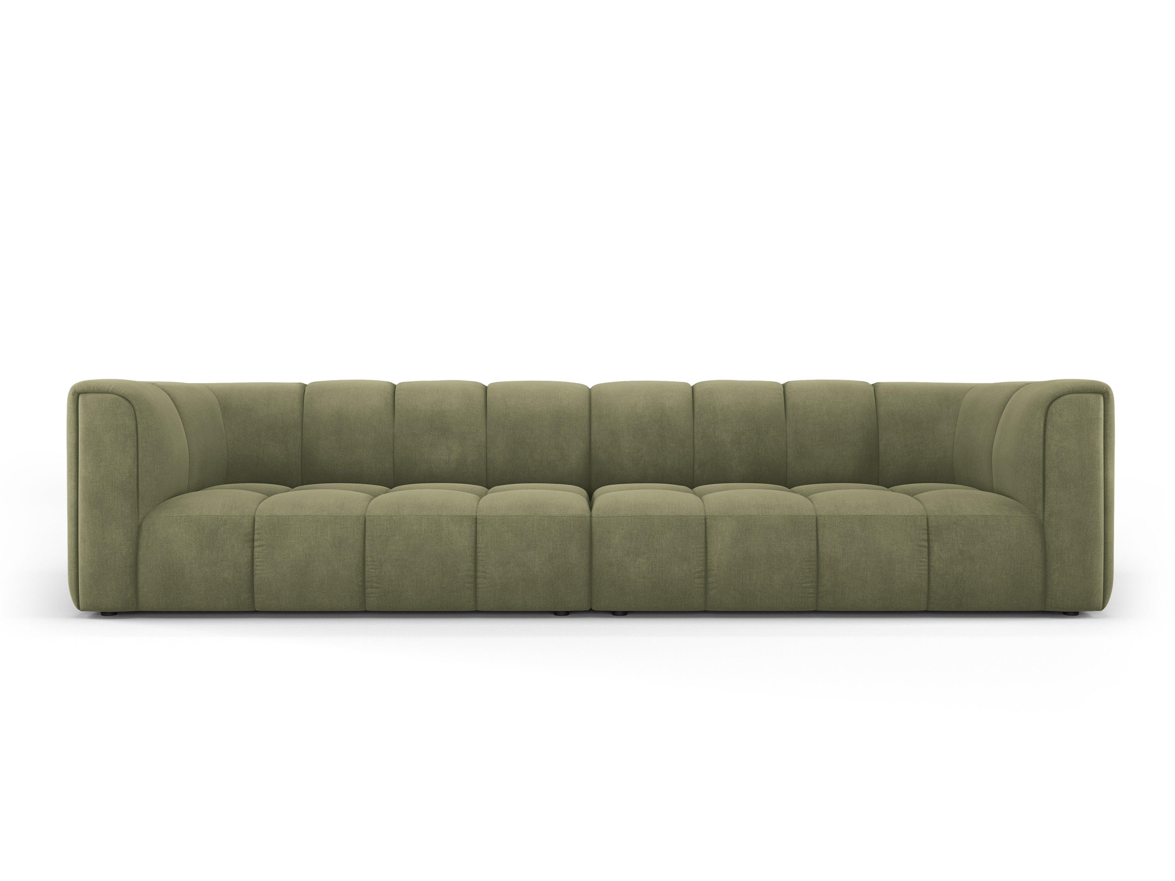 Sofa 4-osobowa FRANCESCA jasnozielony szenil Milo Casa Eye on Design