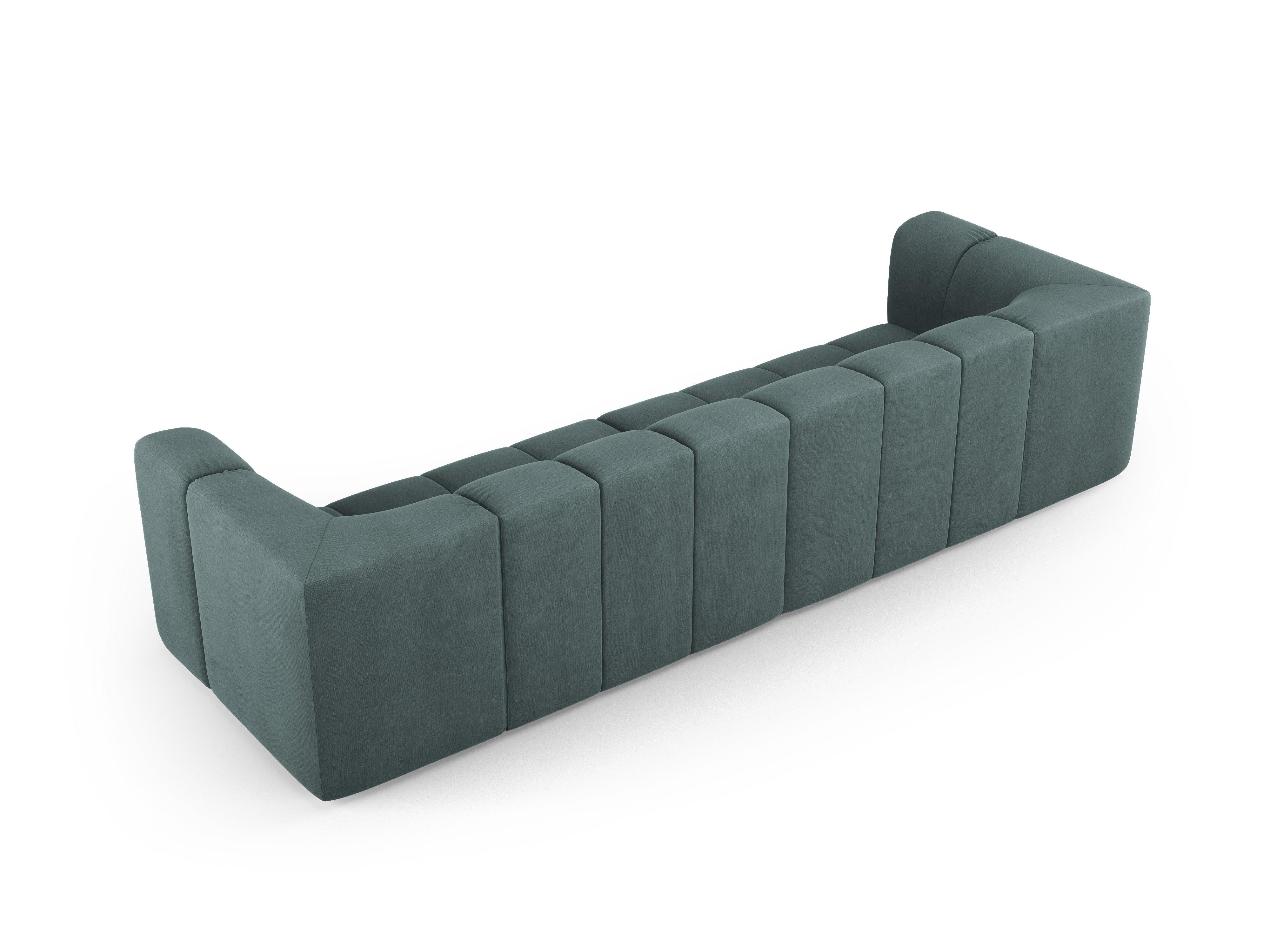 Sofa 4-osobowa FRANCESCA morska zieleń szenil Milo Casa Eye on Design