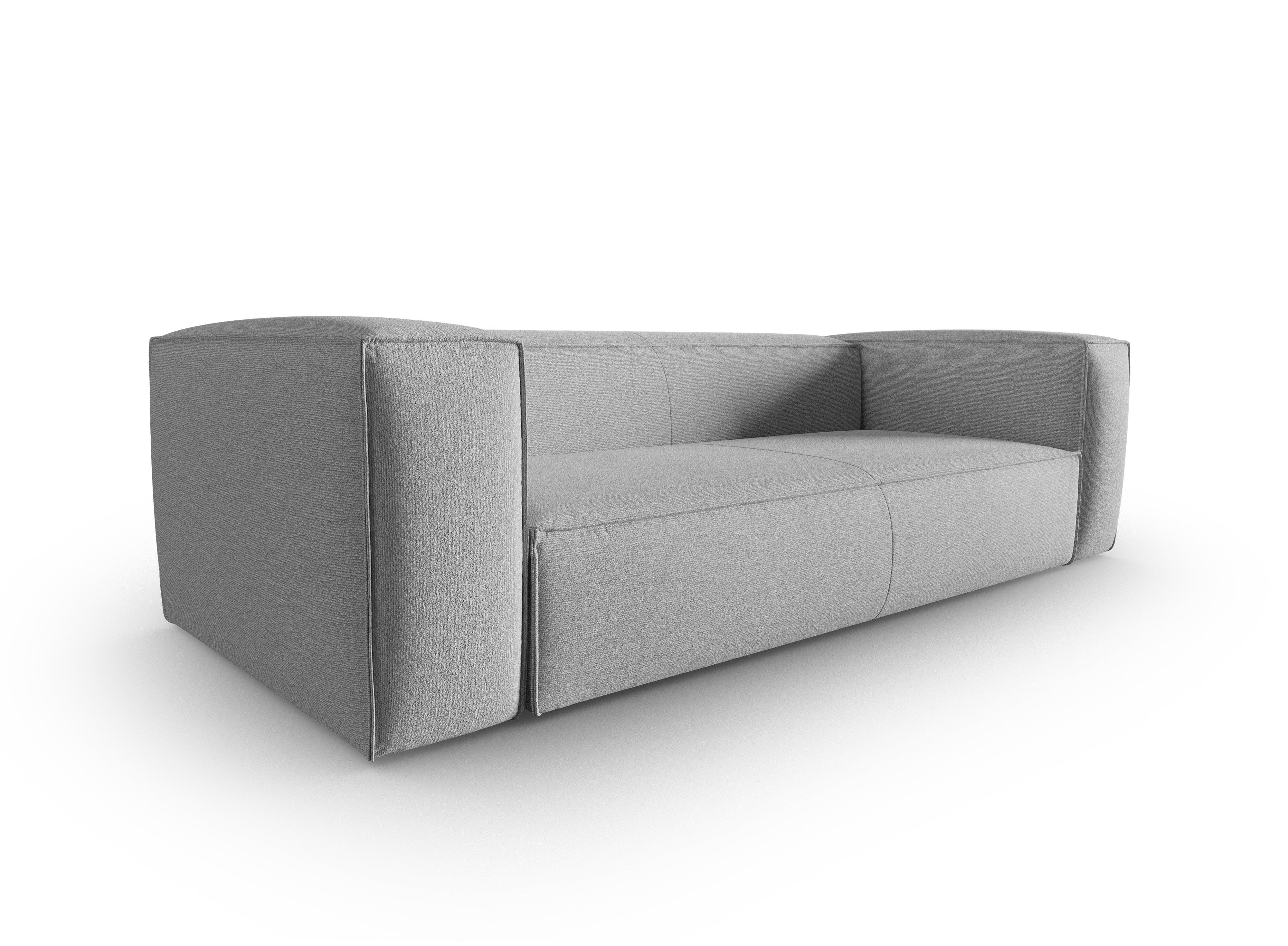Sofa 4-osobowa MACKAY szary boucle Cosmopolitan Design Eye on Design