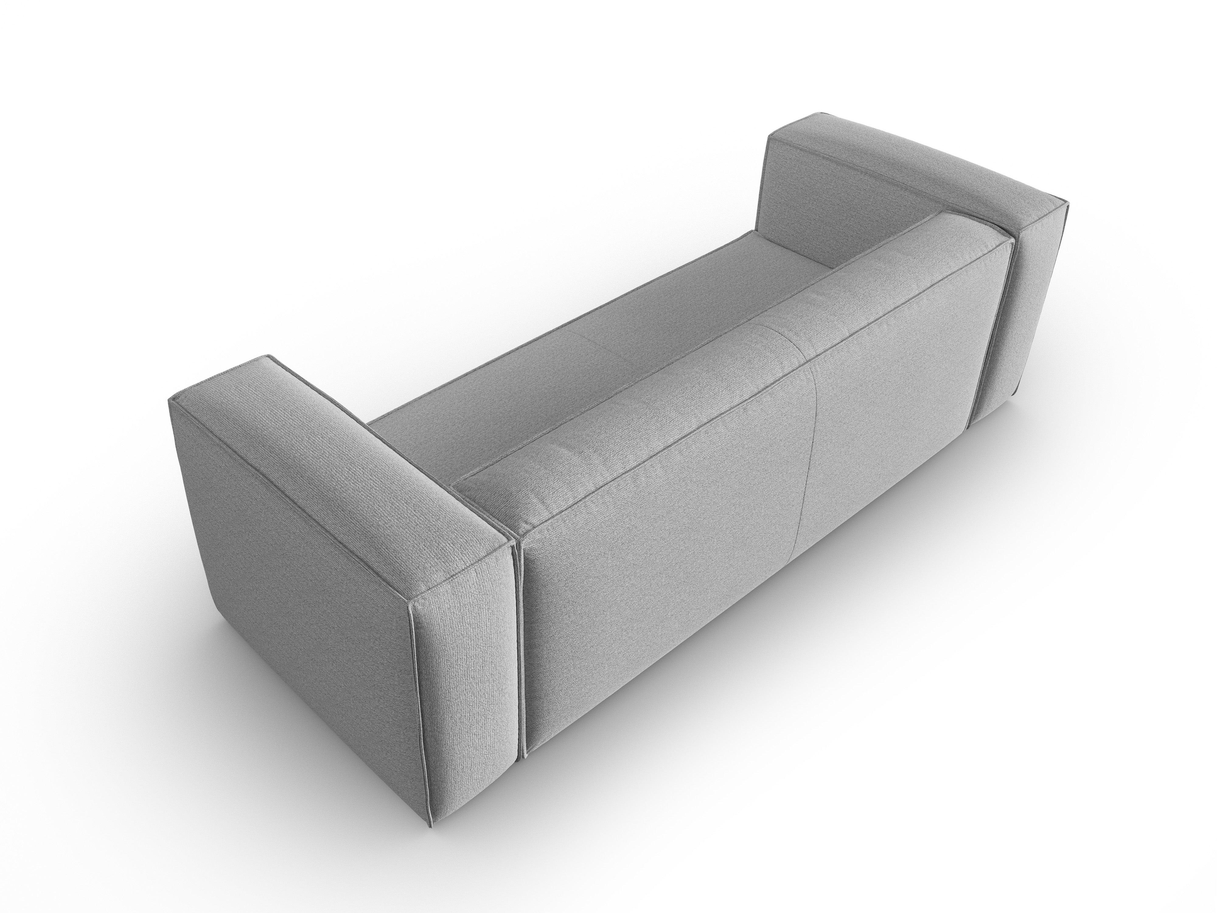 Sofa 4-osobowa MACKAY szary boucle Cosmopolitan Design Eye on Design