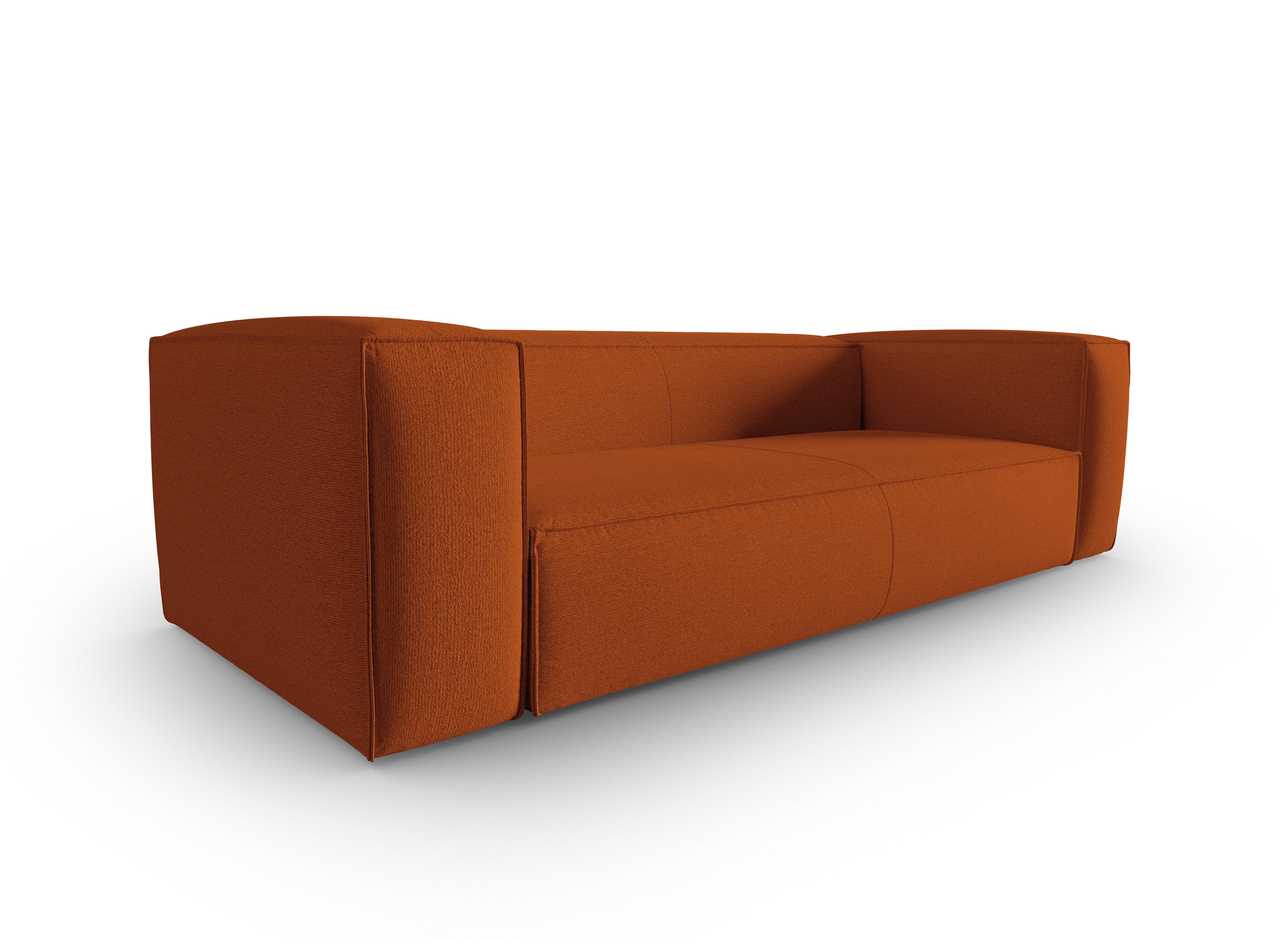 Sofa 4-osobowa MACKAY terracotta boucle Cosmopolitan Design Eye on Design