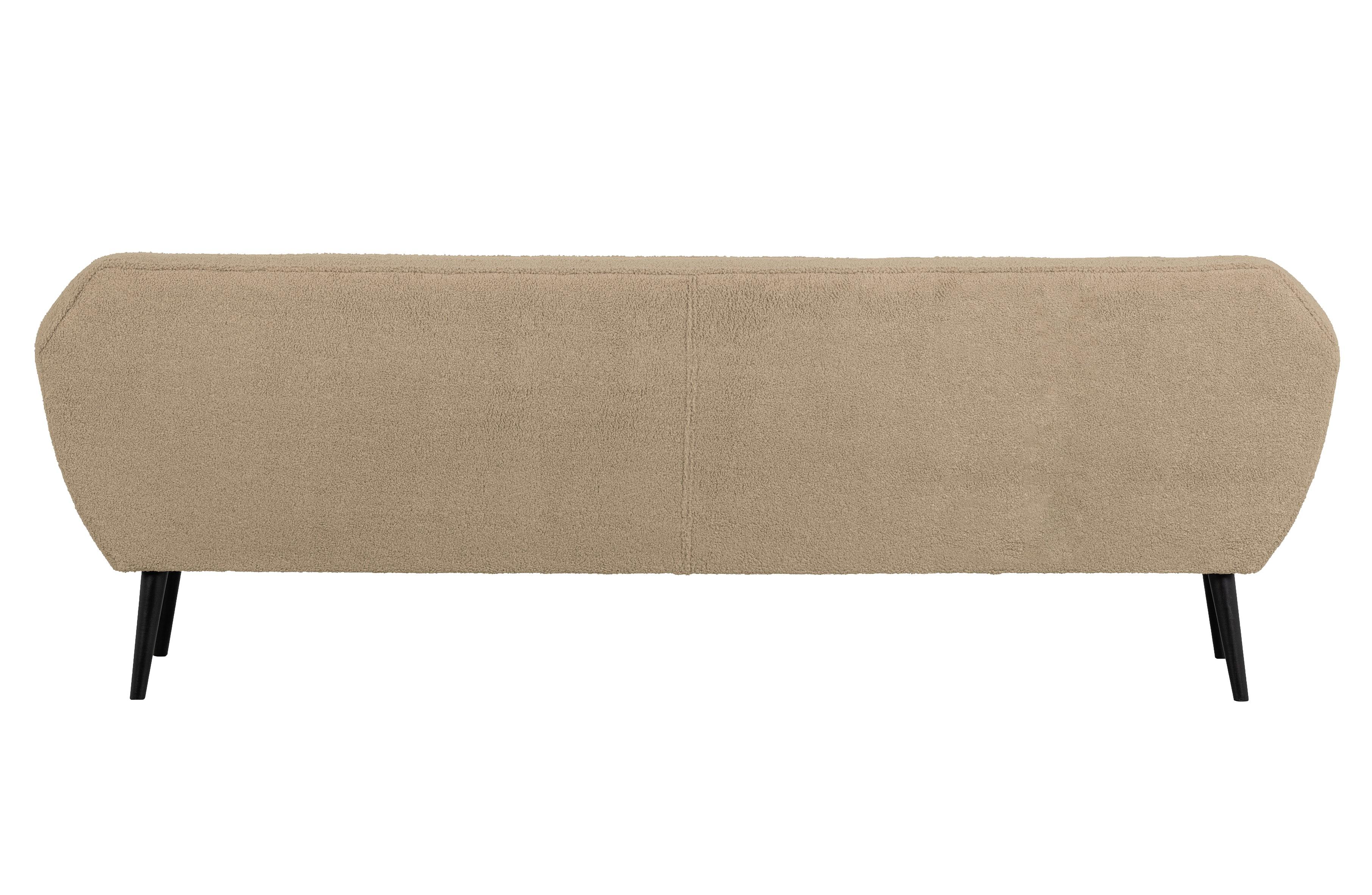 Sofa 4-osobowa ROCCO piaskowy plusz Woood Eye on Design