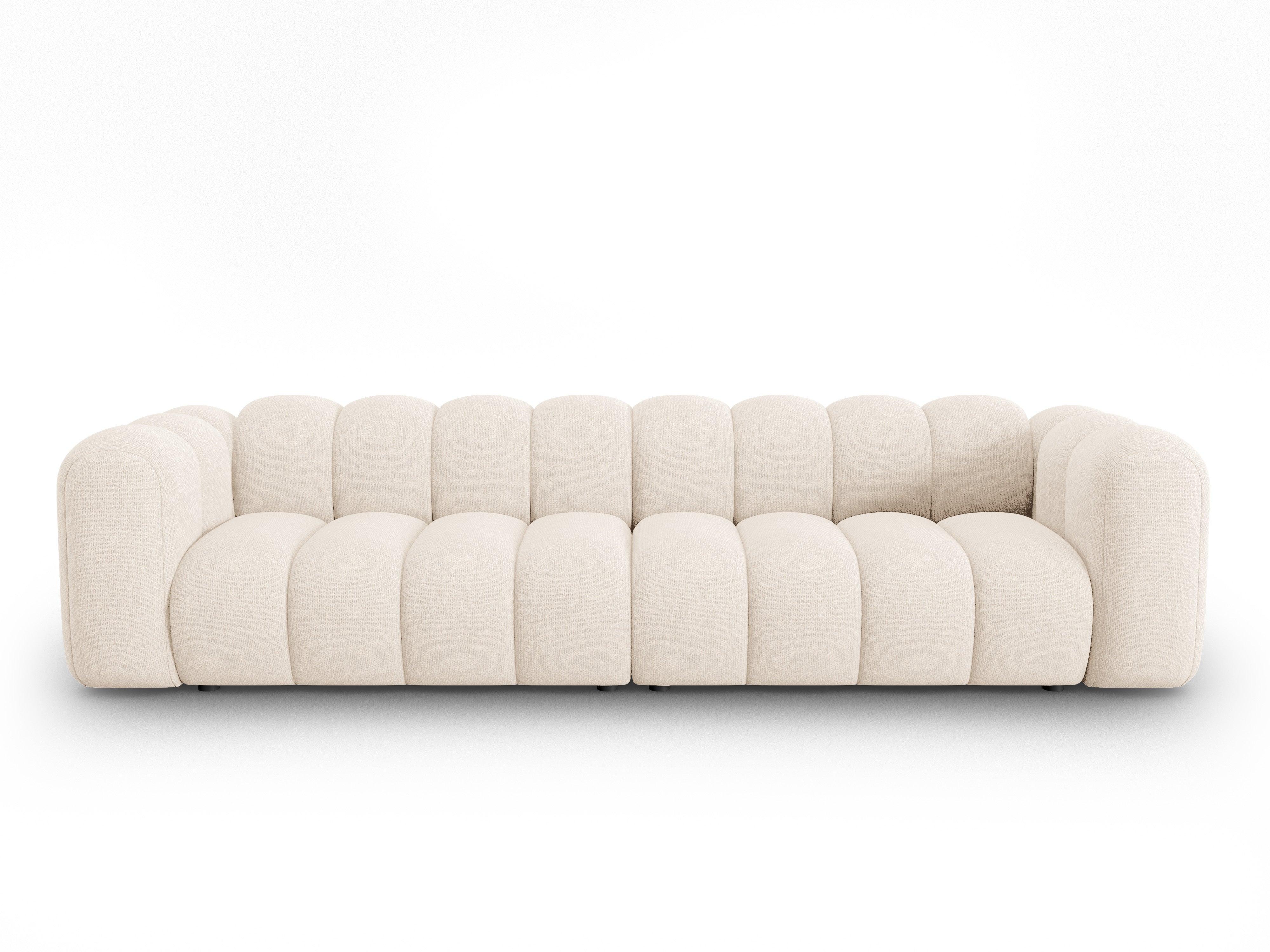 Sofa 4-osobowa SKYLER jasny beżowy szenil Interieurs 86 Eye on Design
