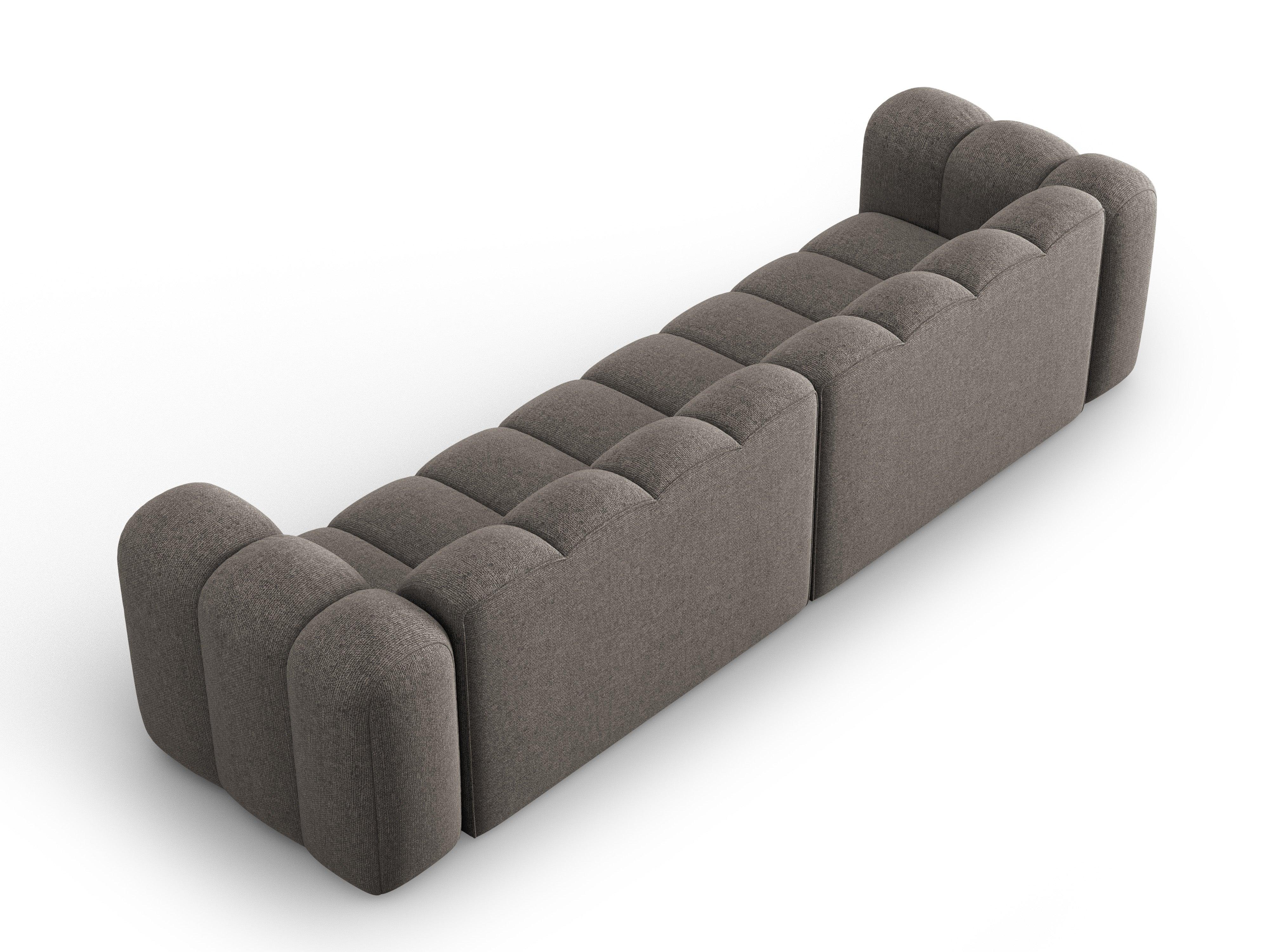 Sofa 4-osobowa SKYLER szary szenil Interieurs 86 Eye on Design