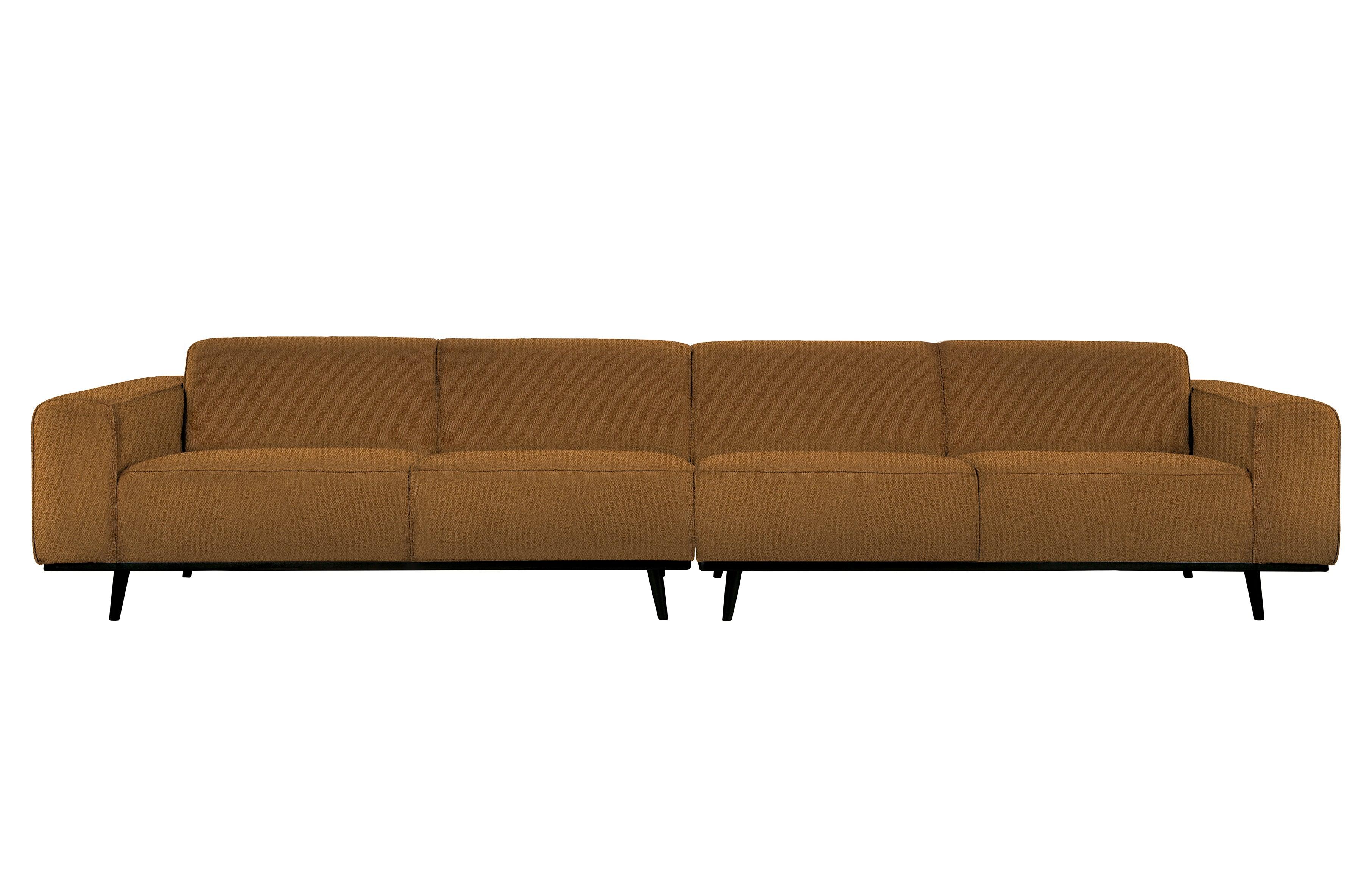 Sofa 4-osobowa STATEMENT boucle miodowy Be Pure 372 cm Eye on Design