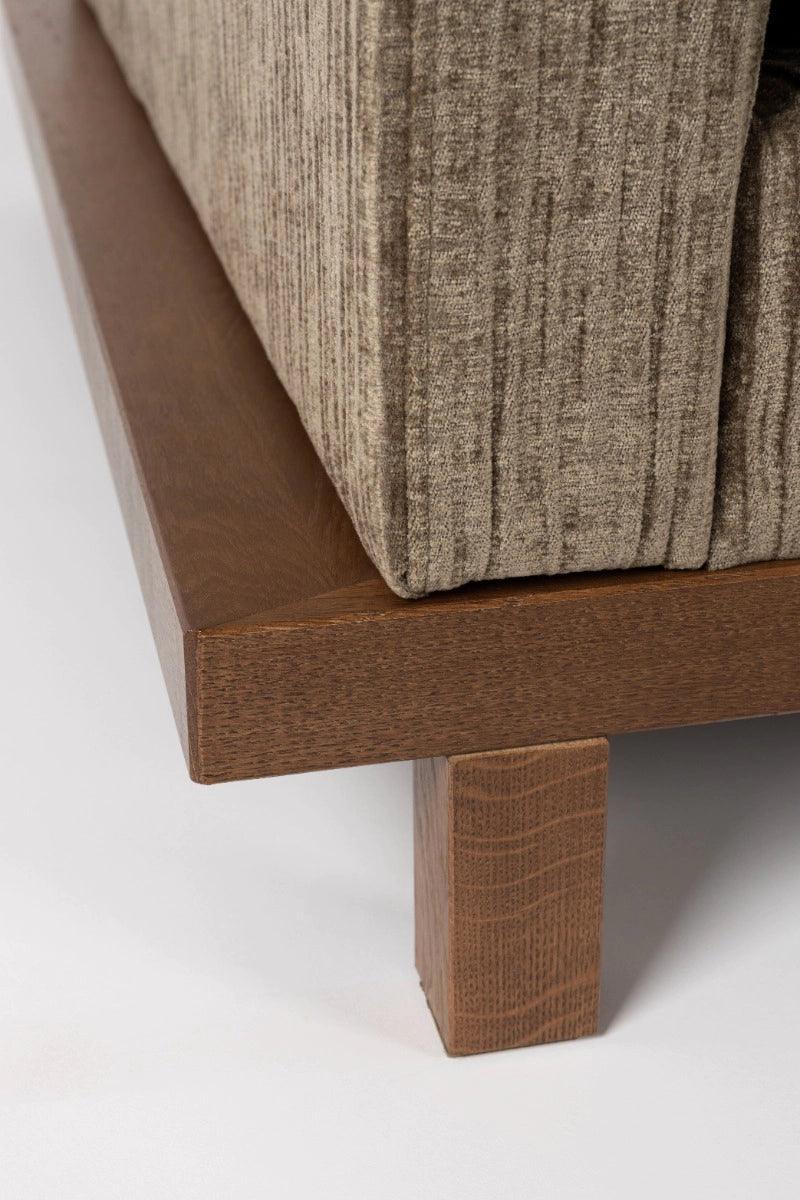 Sofa 4,5-osobowa BLOSSOM brązowy Zuiver Eye on Design