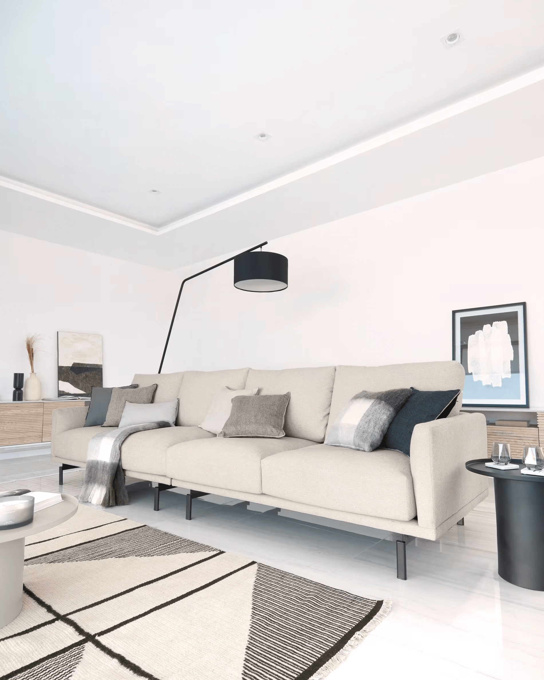 Sofa 4,5-osobowa GALENE beżowy La Forma Eye on Design