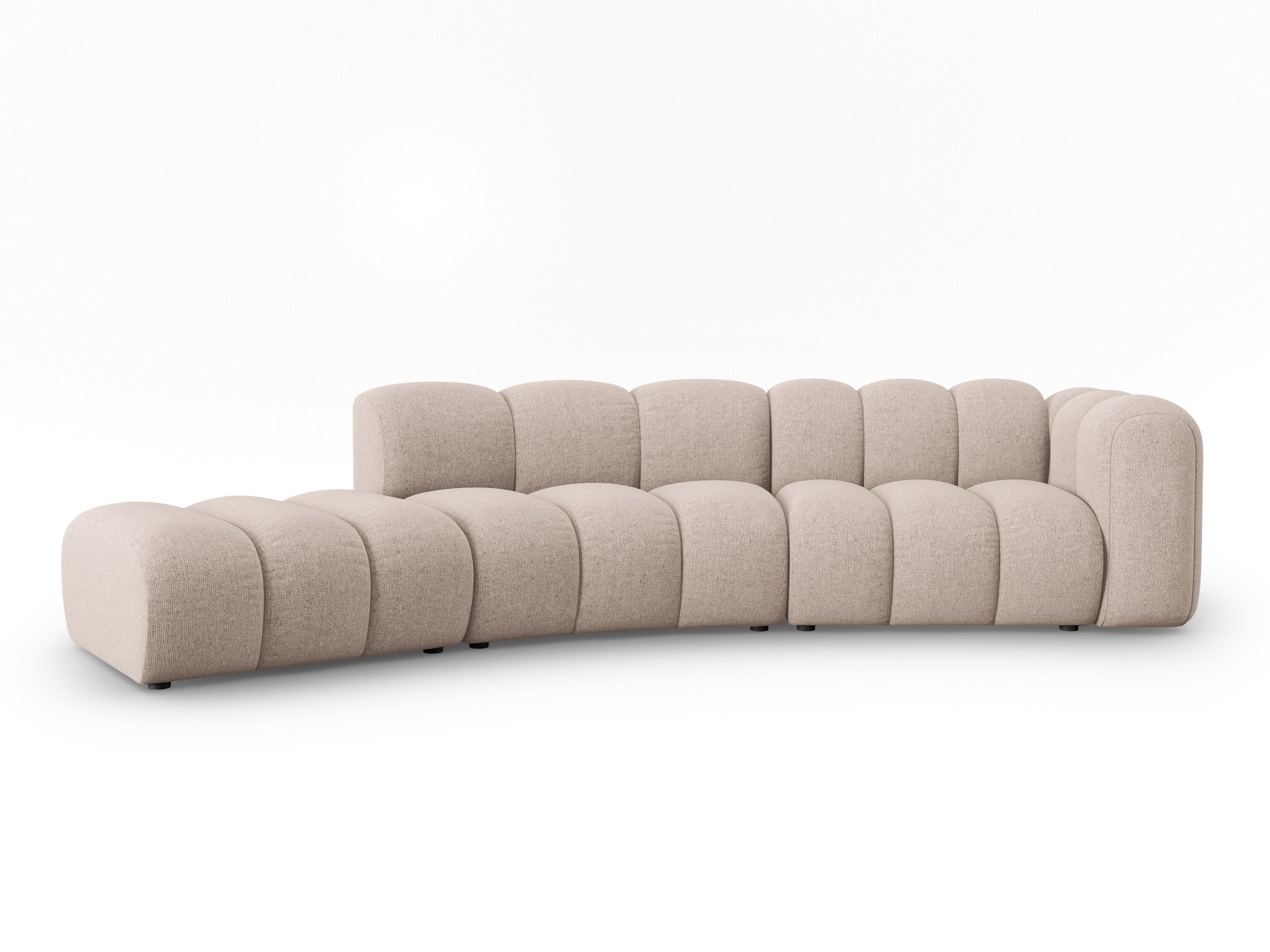 Sofa 5-osobowa lewostronna SKYLER beżowy szenil Interieurs 86 Eye on Design