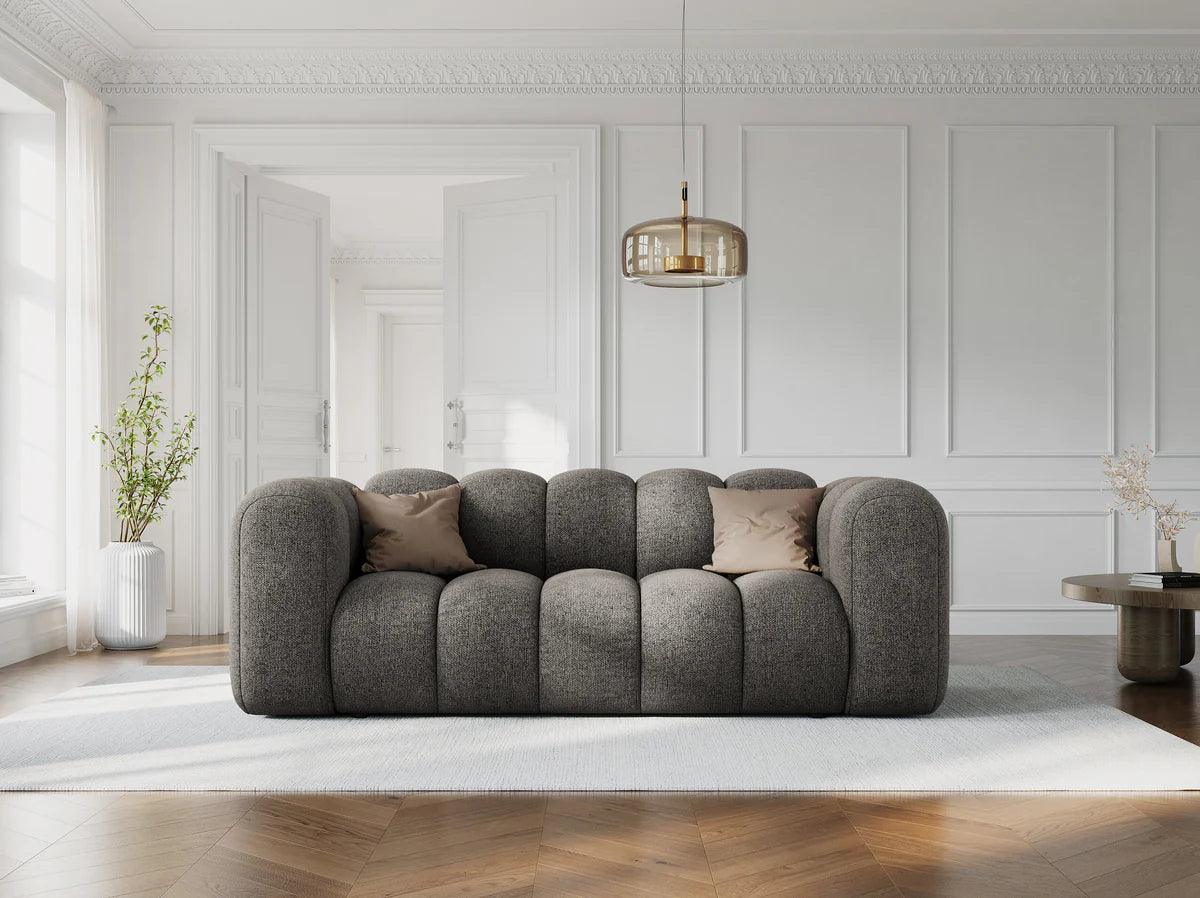 Sofa aksamitna 2-osobowa SKYLER beżowy Interieurs 86 Eye on Design