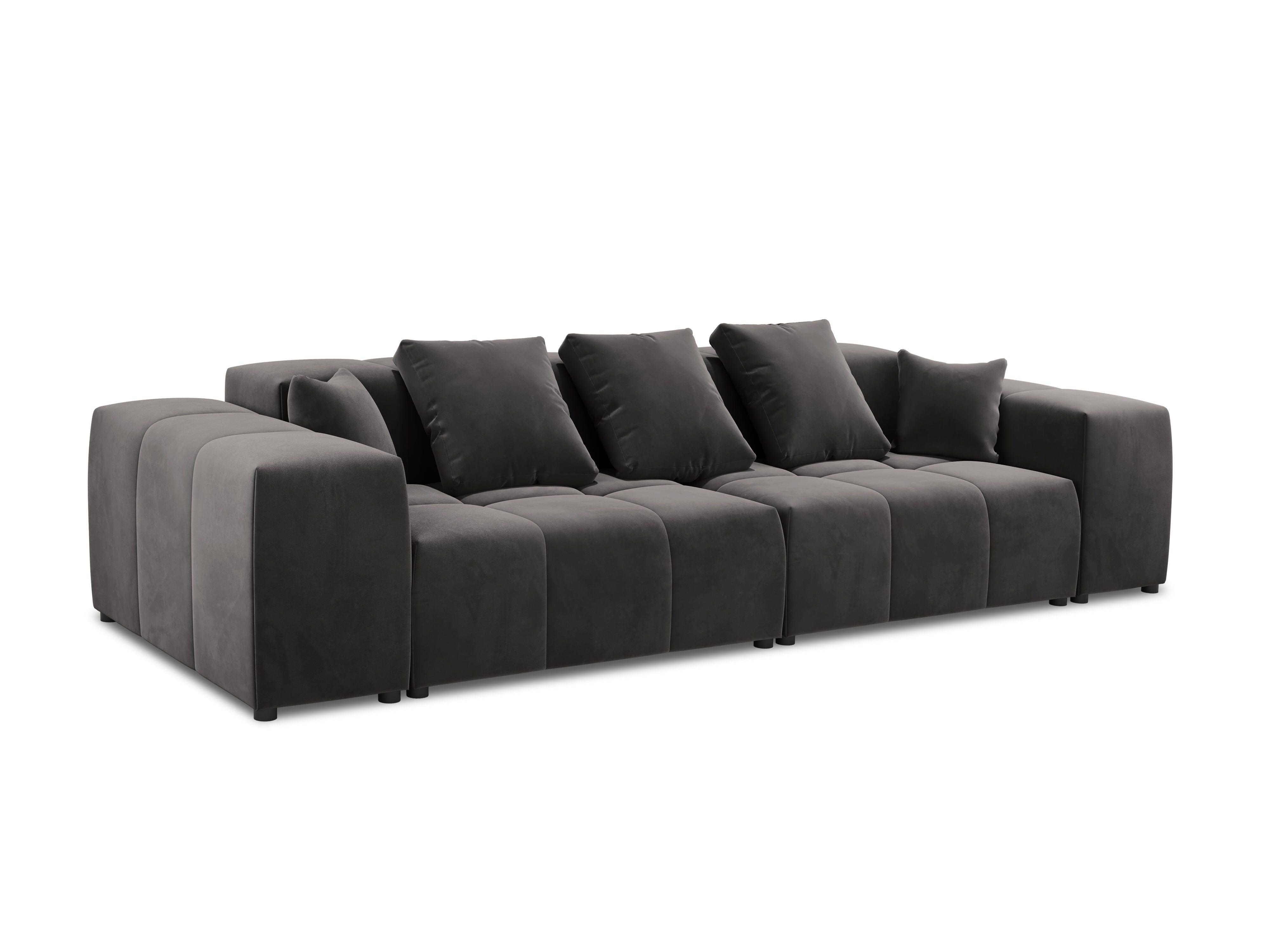 Sofa aksamitna ROME ciemnoszary Cosmopolitan Design Eye on Design