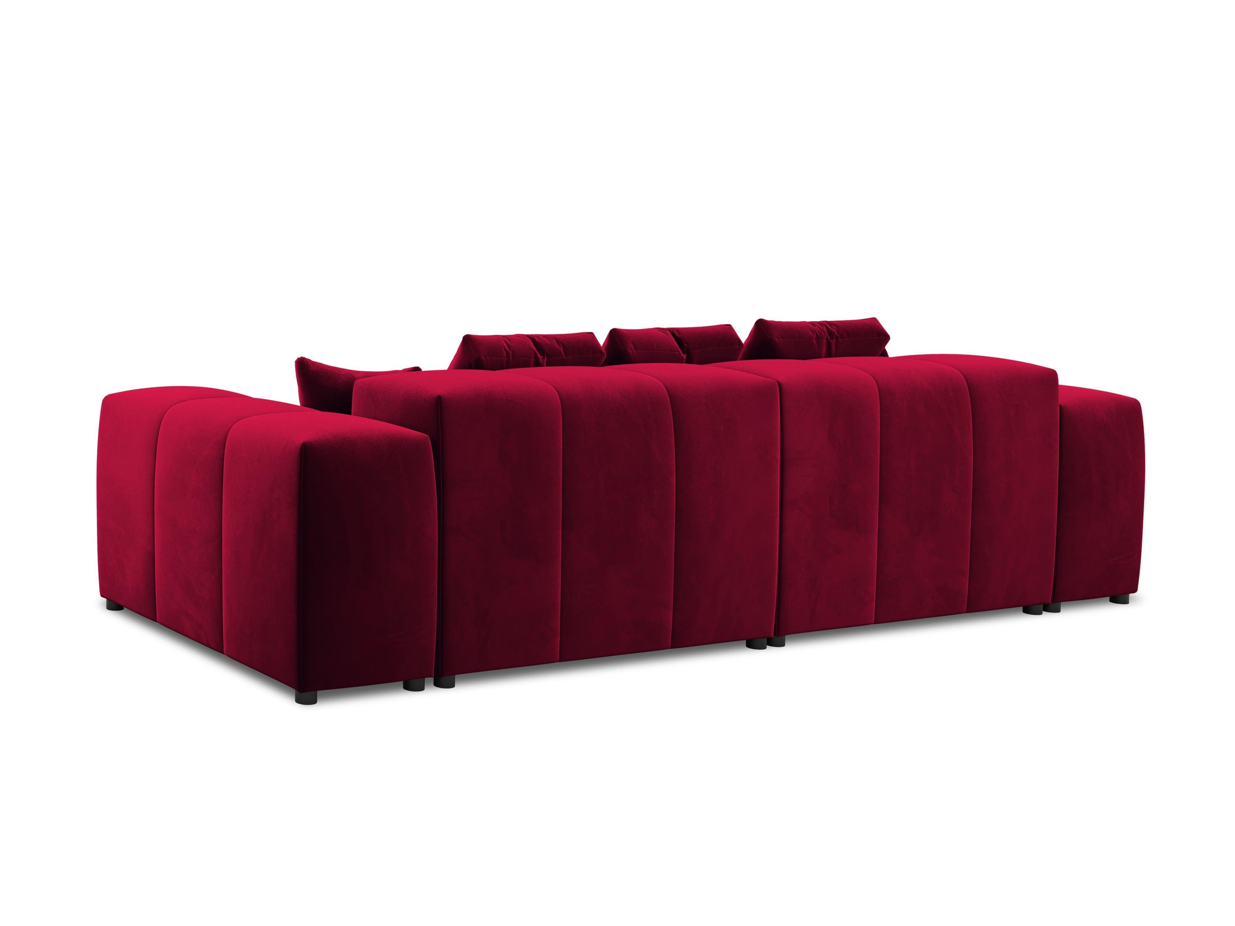 Sofa aksamitna ROME czerwony Cosmopolitan Design Eye on Design