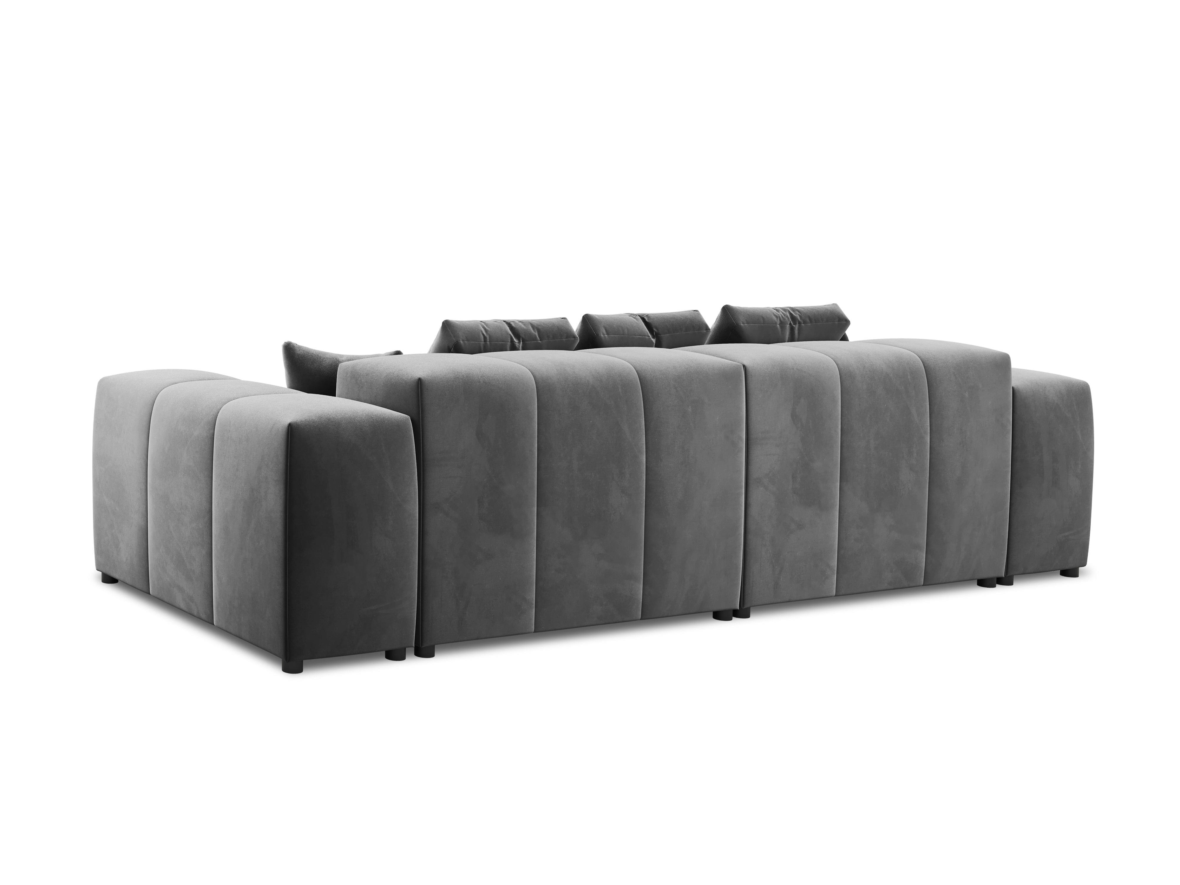 Sofa aksamitna ROME jasnoszary Cosmopolitan Design Eye on Design