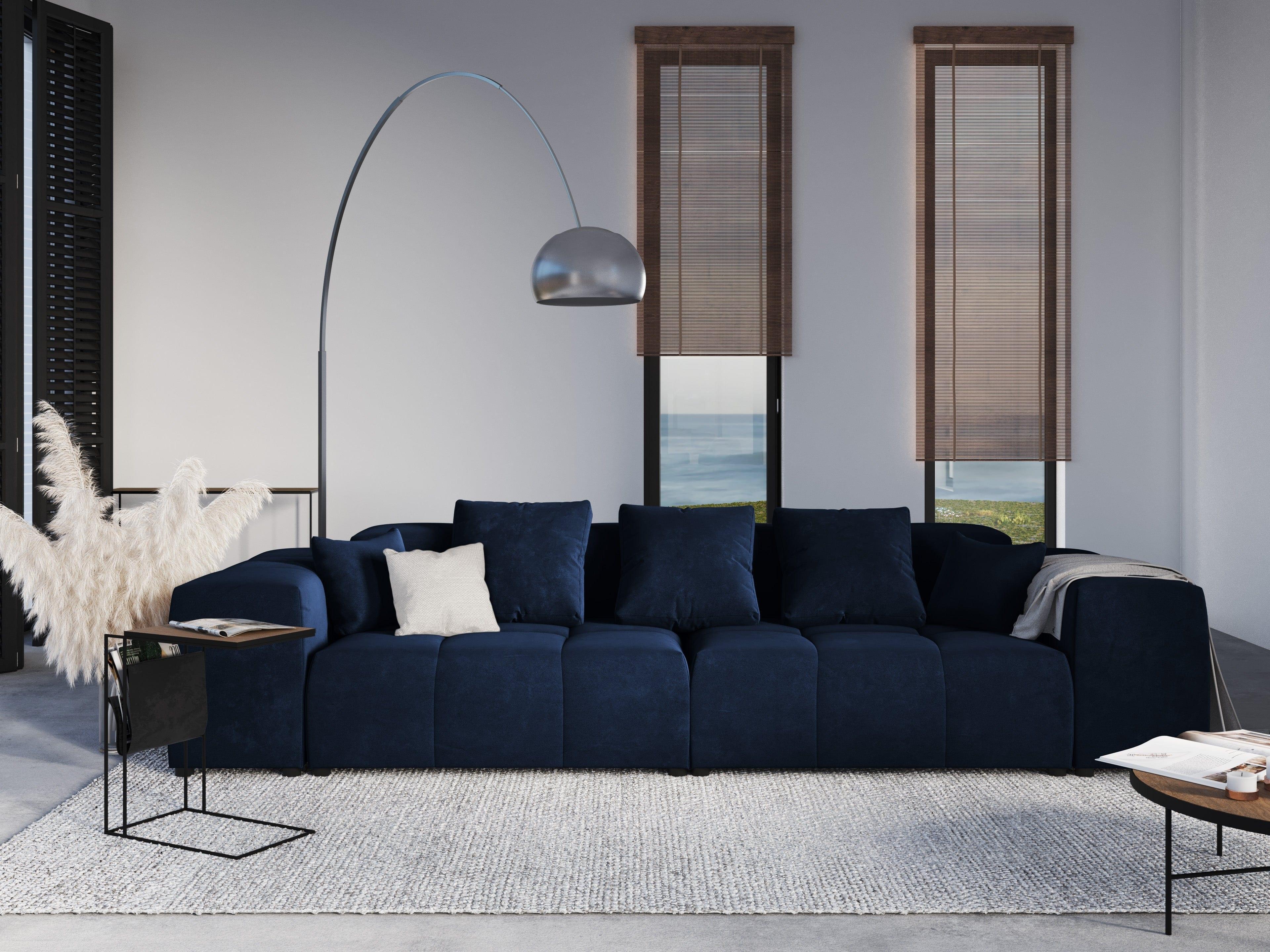Sofa aksamitna ROME niebieski Cosmopolitan Design Eye on Design
